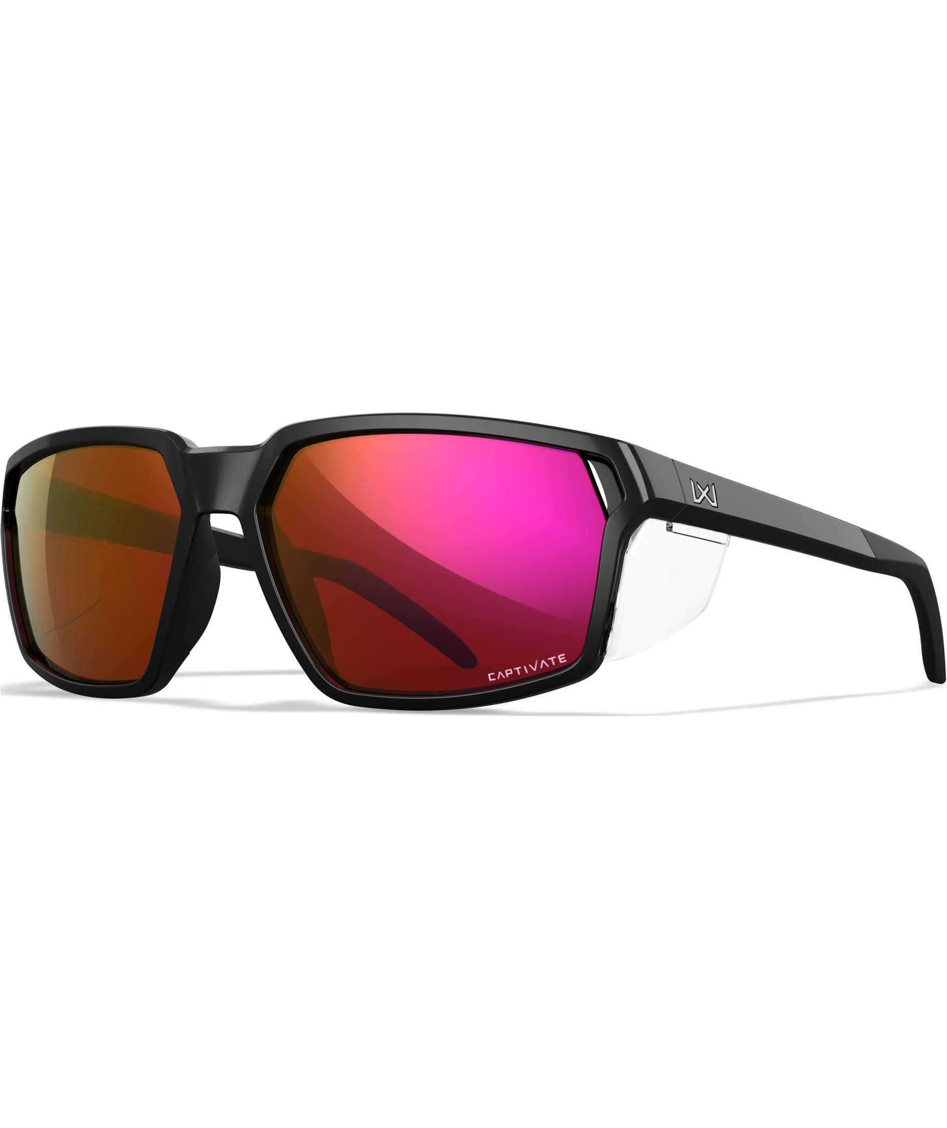 Wiley X WX Sierra solglas&ouml;gon, Black/Red