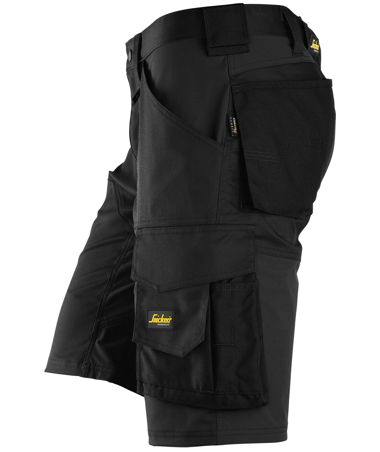 Snickers AllroundWork arbejdsshorts 6153, Sort, large image number 2