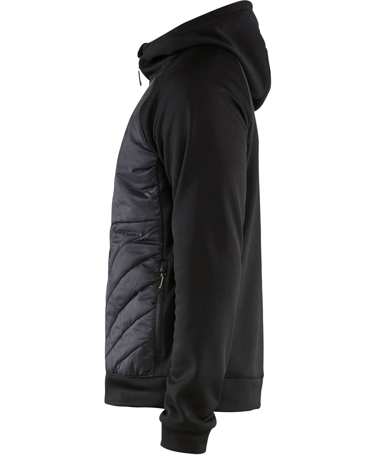 Bl&aring;kl&auml;der hybrid hoodie, Black/Dark Grey, large image number 2