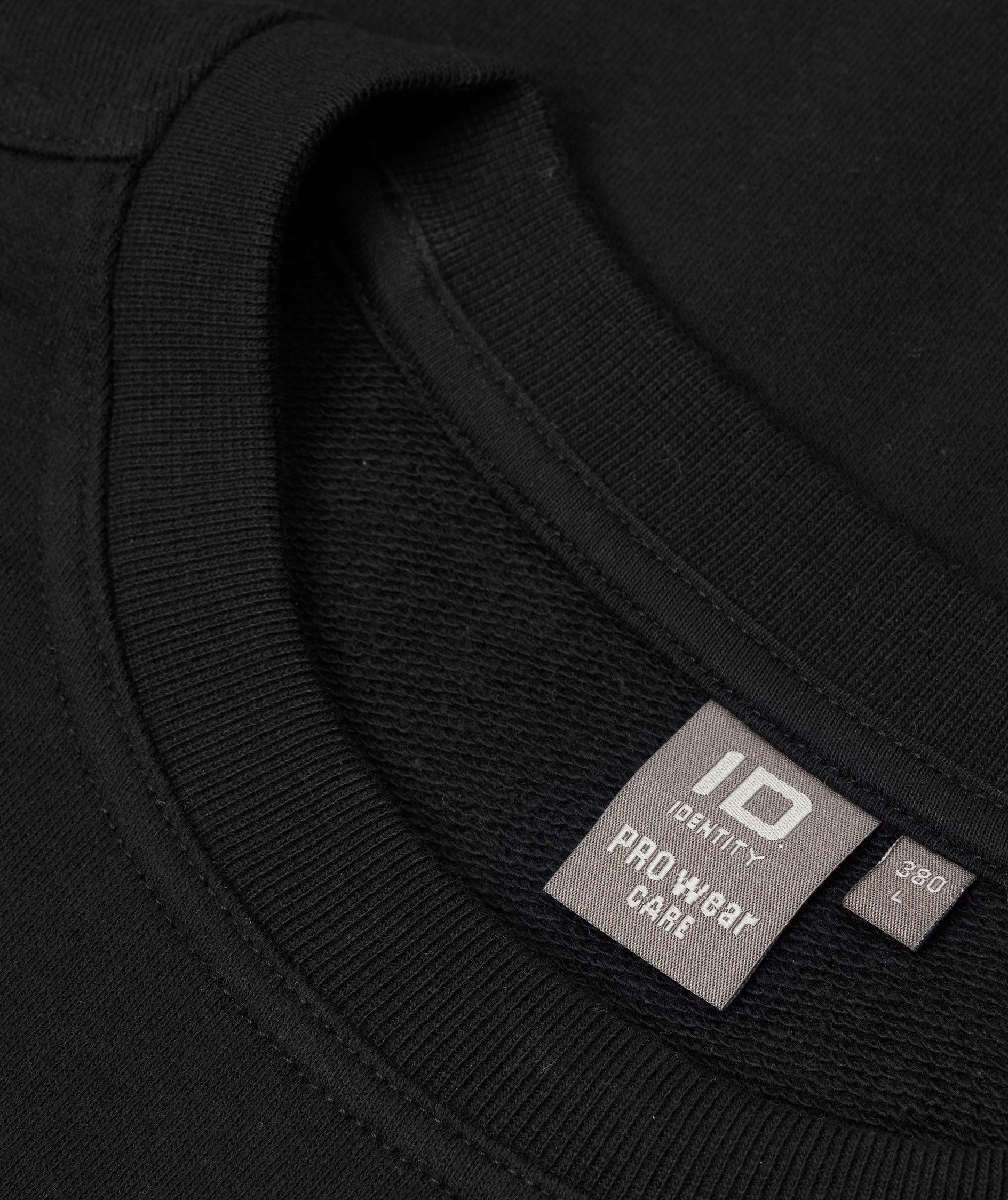 ID Pro Wear CARE sweatshirt, Sort, large image number 3