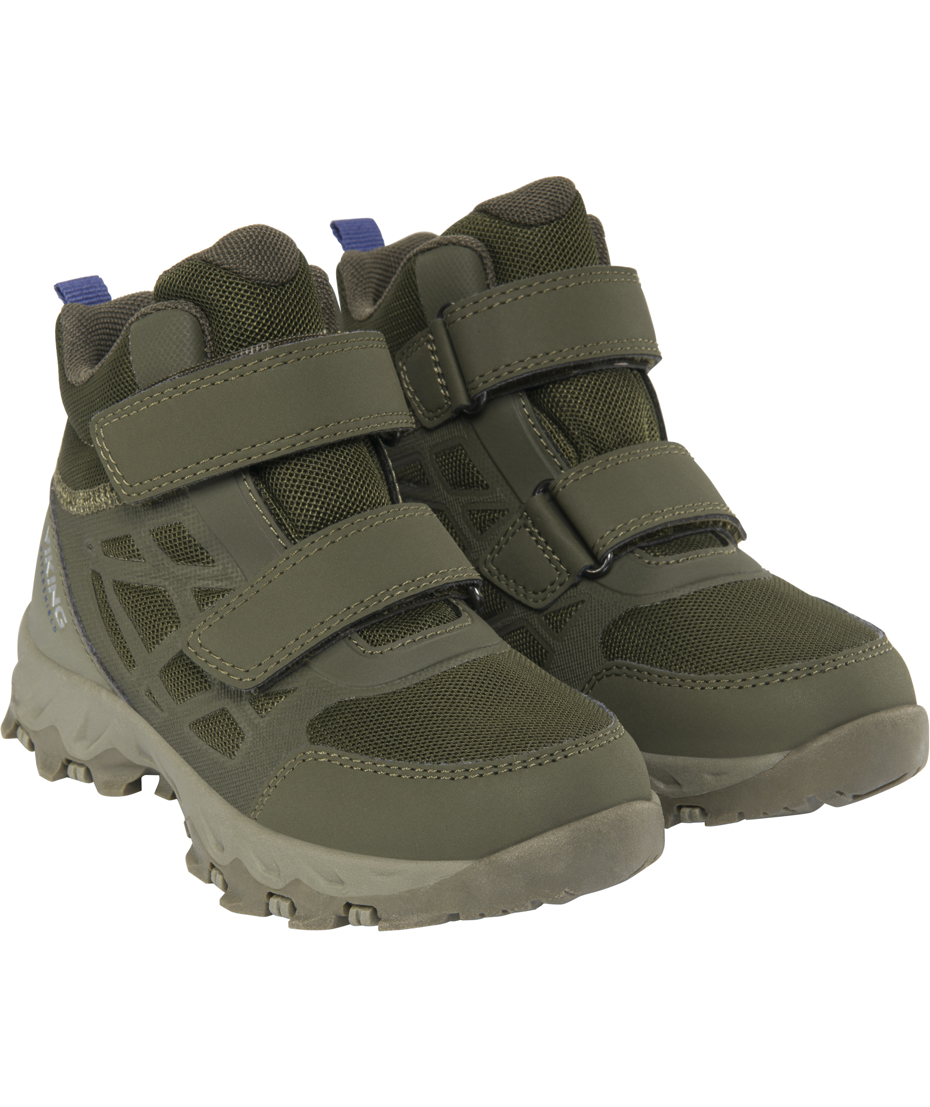 Viking Track Mid WP sneakers til b&oslash;rn, Olive