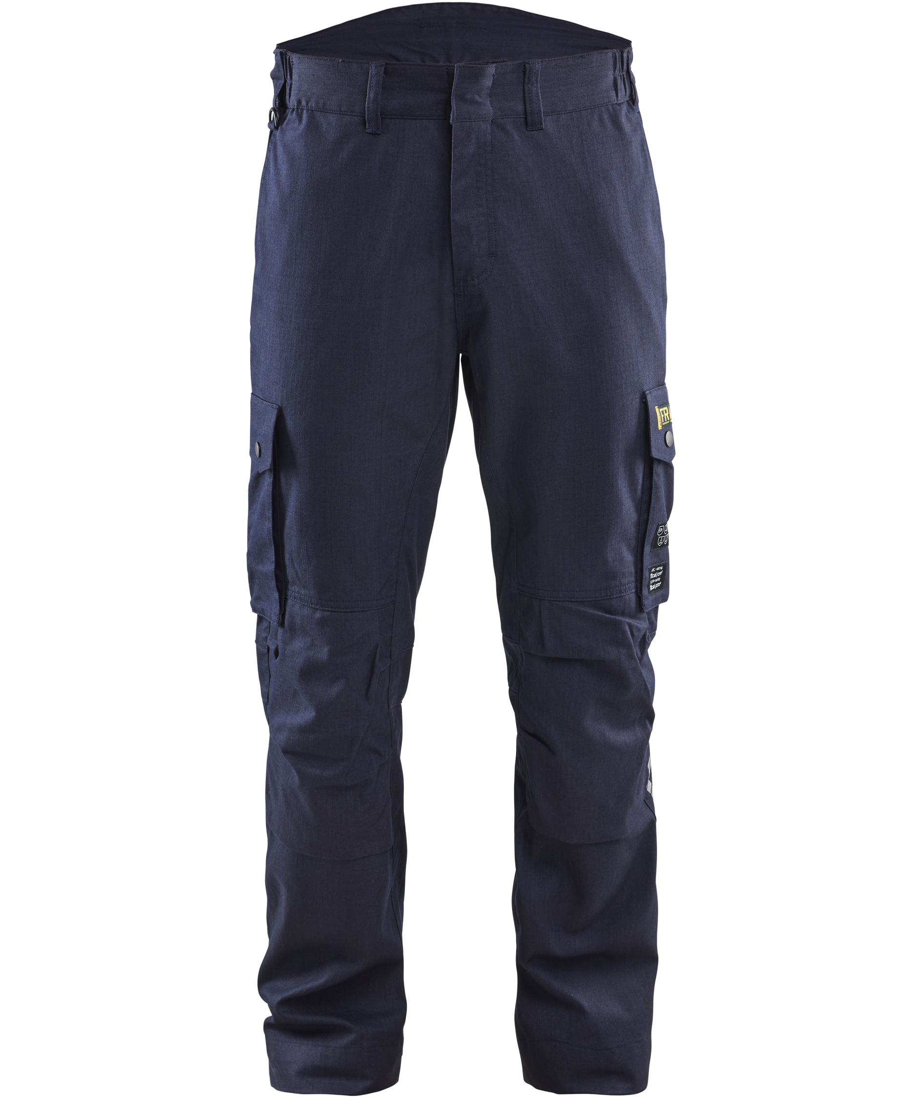 Bl&aring;kl&auml;der FR arbeidsbukse, Svart/Hi-Vis Gul