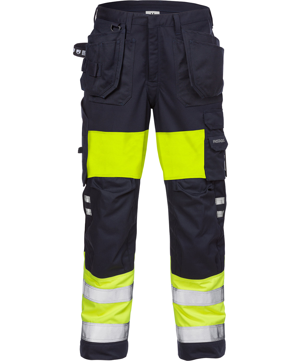 Fristads Flamestat Damen Handwerkerhose 2777 ATHS, Hi-Vis gelb/marine