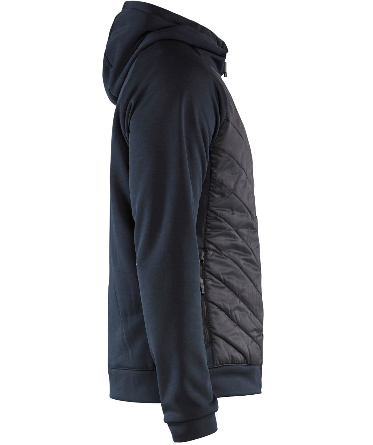 Bl&aring;kl&auml;der hybrid hettegenser, M&oslash;rk Marinebl&aring;/Svart, large image number 3