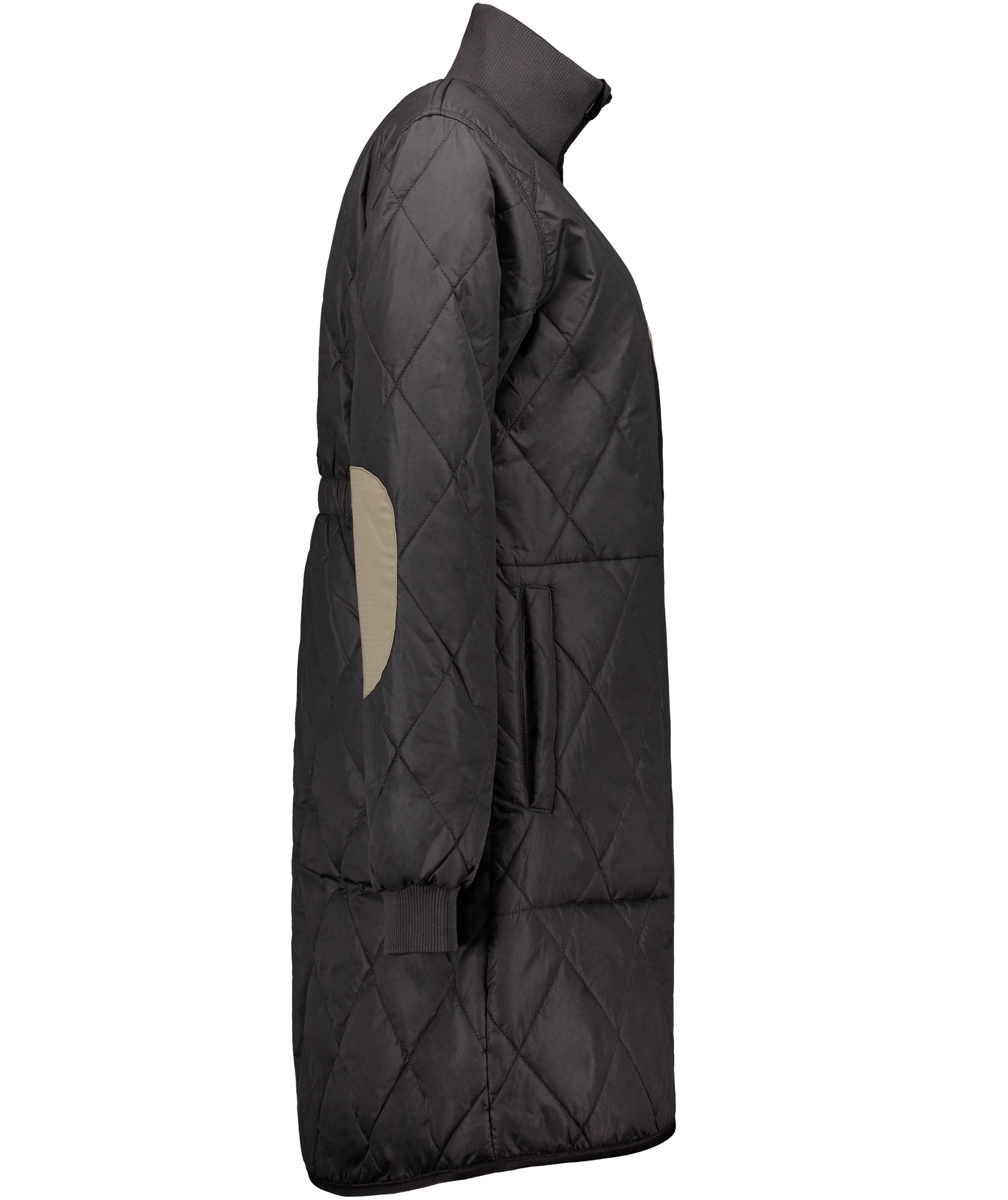 Westborn lang dame termojakke, Black, large image number 5