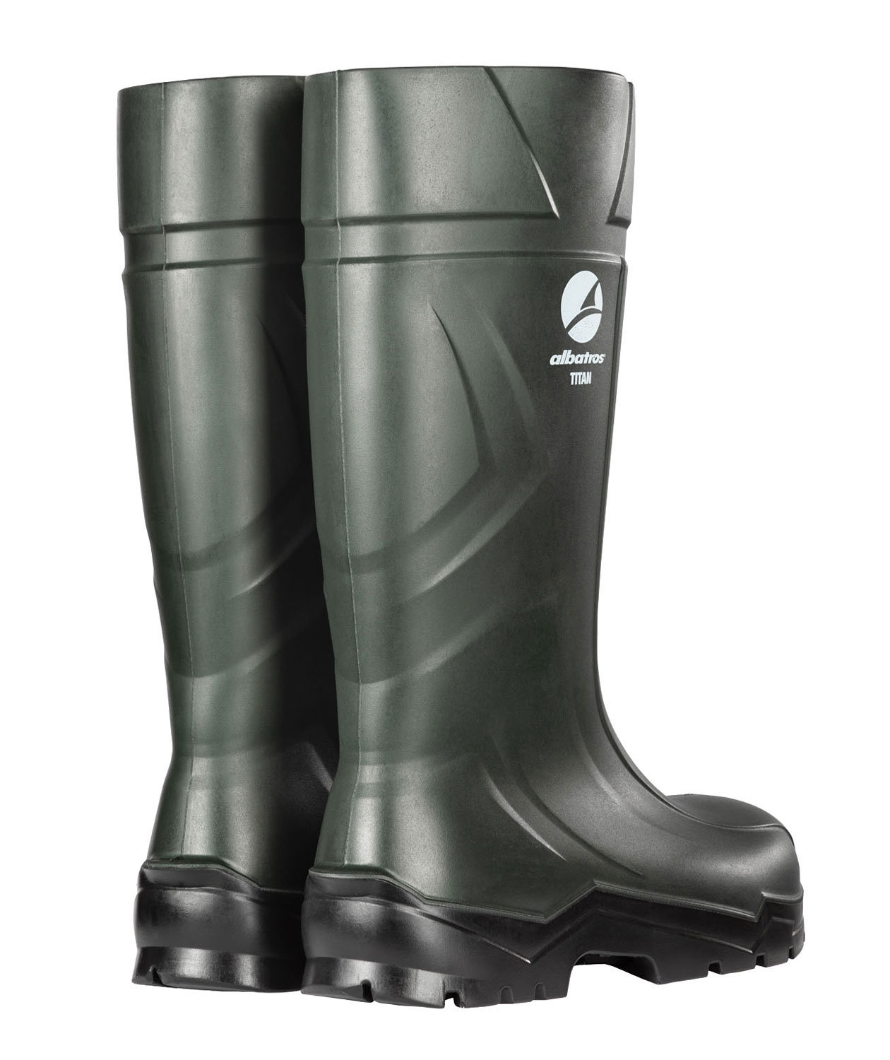 Albatros Titan safety rubber boots S5, Green, large image number 3