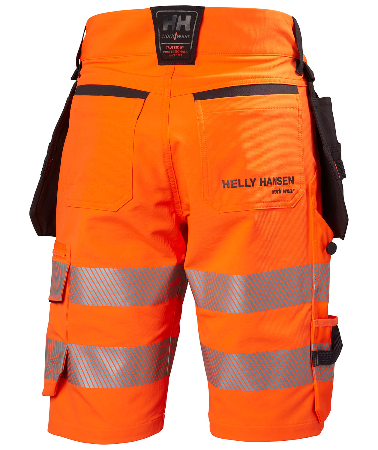 Helly Hansen ICU hantverksshorts full stretch, Varsel Orange/Ebony, large image number 2