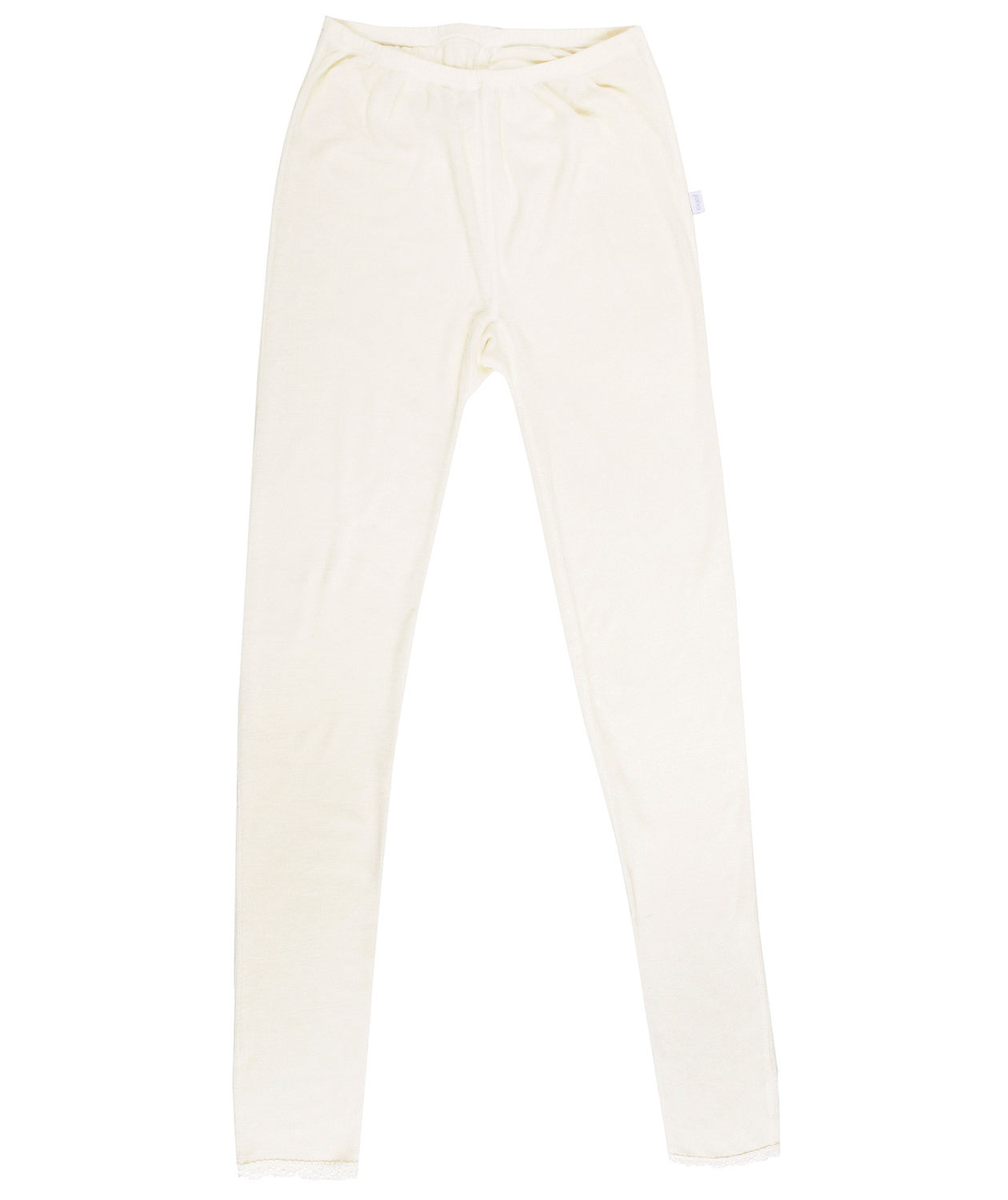 Joha Cecilie leggings dam med merinoull, Vit