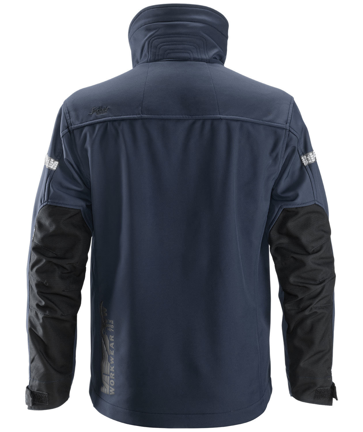 Snickers AllroundWork Softshelljacke 1200, Marine/Schwarz, large image number 2