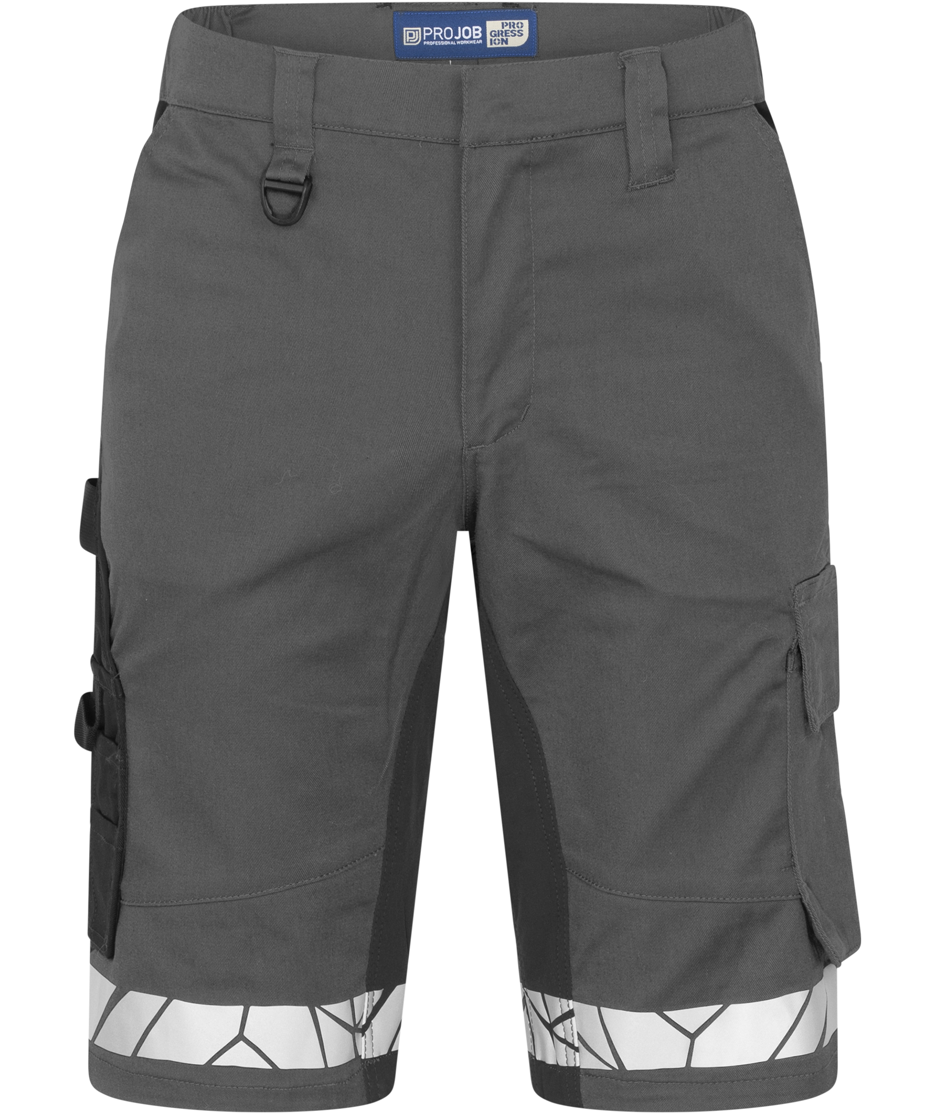 ProJob arbetsshorts 7510, Gr&aring;/Svart