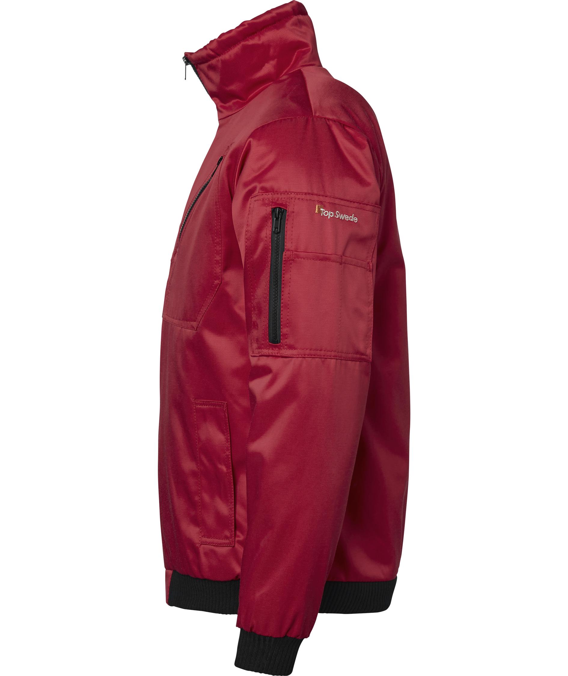 Top Swede pilotjacka 5026, R&ouml;d, large image number 3