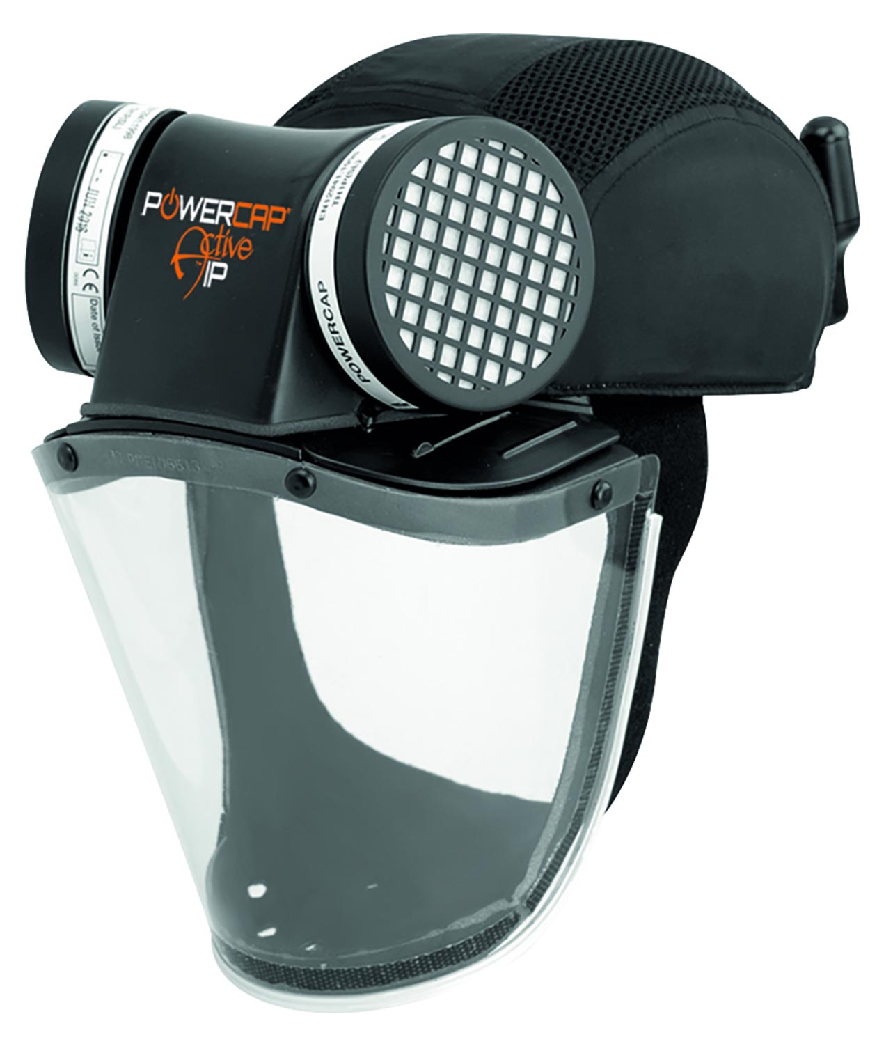 JSP PowerCap Active IP &aring;ndedr&aelig;tsv&aelig;rn, Sort