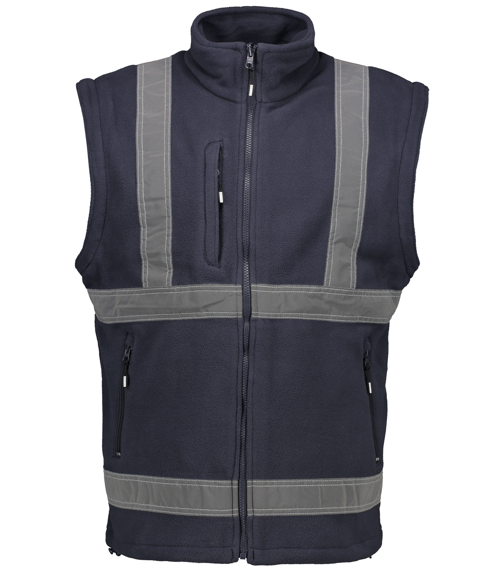 Ocean 2-i-1 fleecejakke, Navy, large image number 2