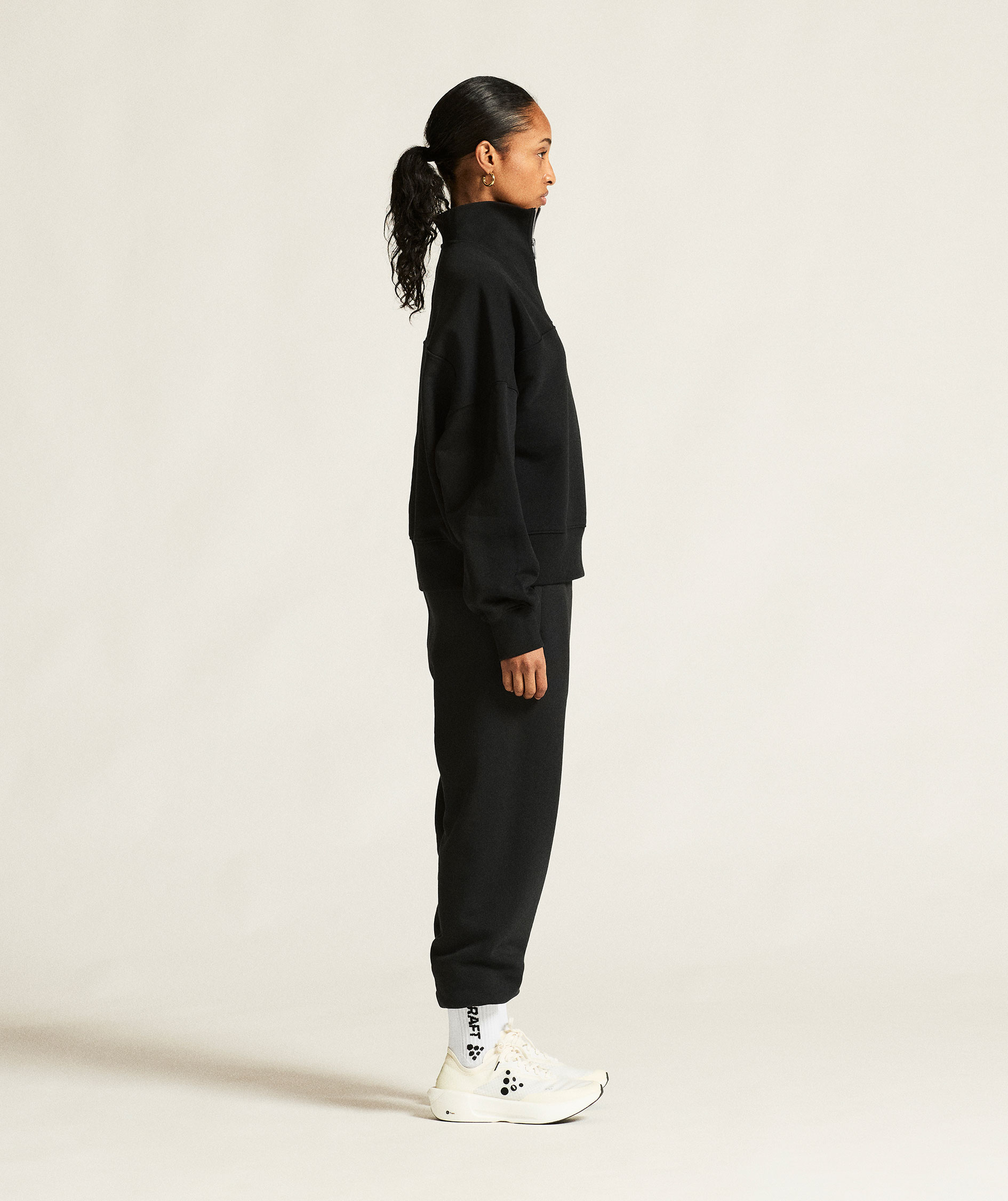 Craft Frequent half zip dam, Black, large image number 9