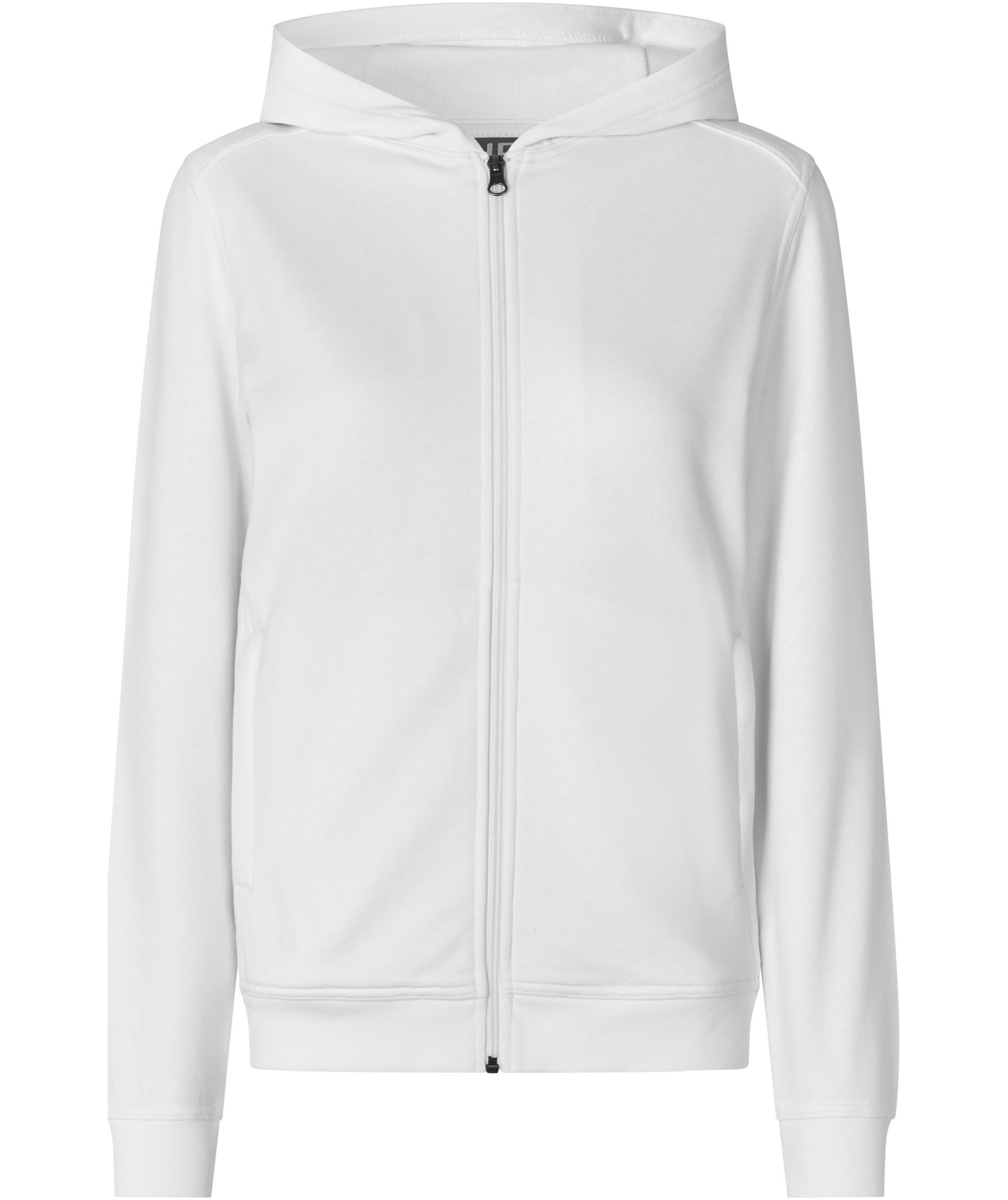 ID Pro Wear Care hoodie med dragkedja dam, Vit, Vit, swatch
