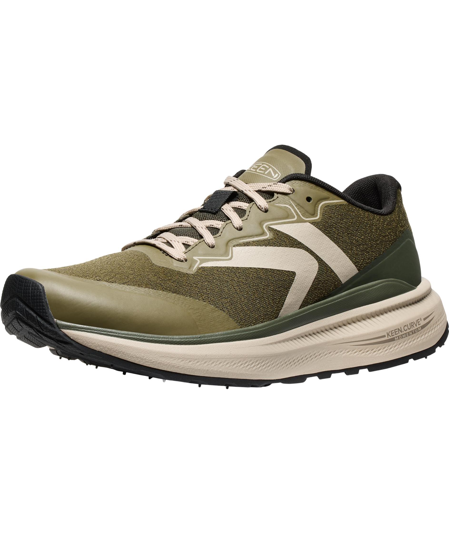 Keen WK500 hiking shoes, Winter moss/plaza taupe, large image number 3