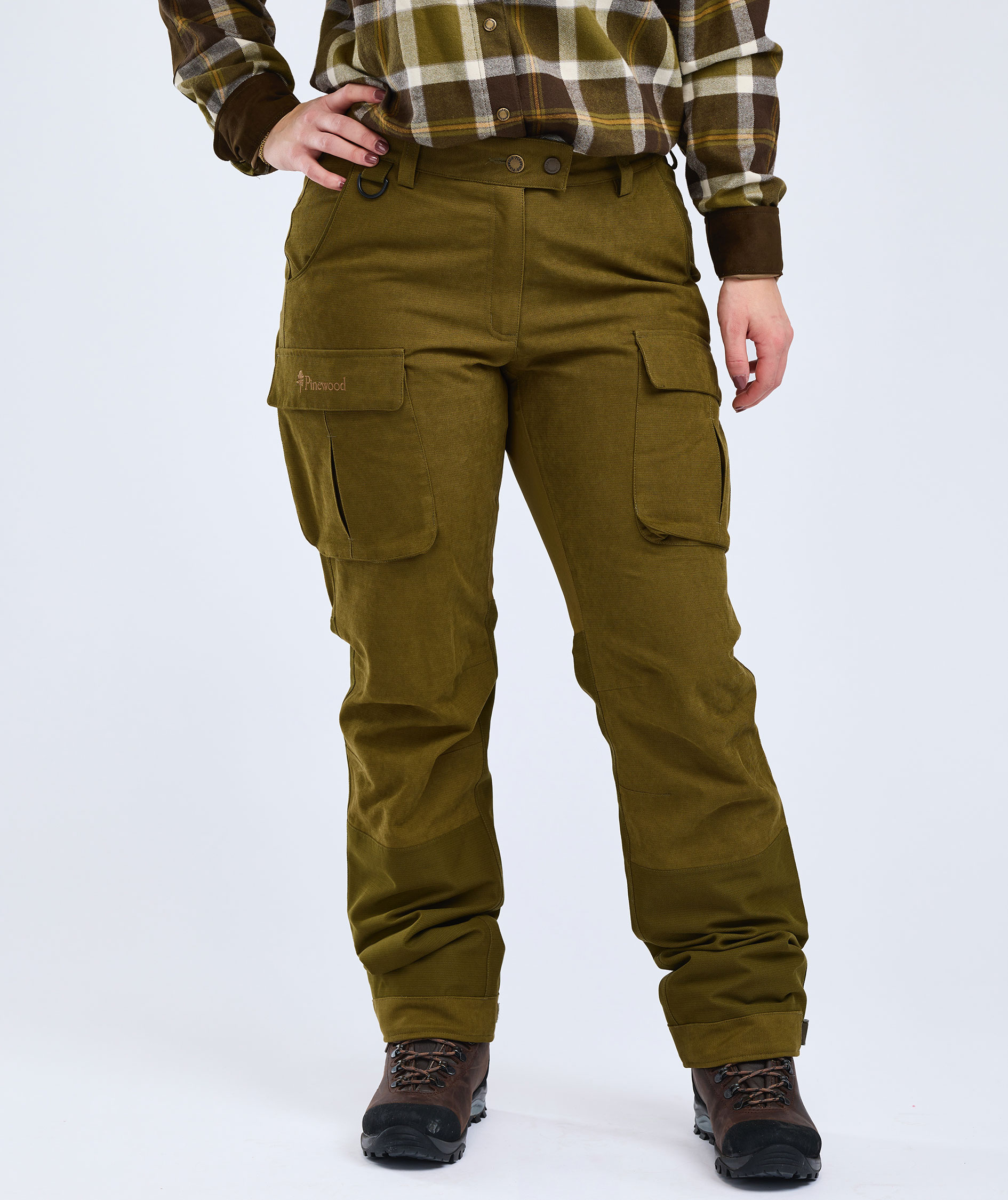 Pinewood Expert 2L Hunting damebukser, Olive green, large image number 4