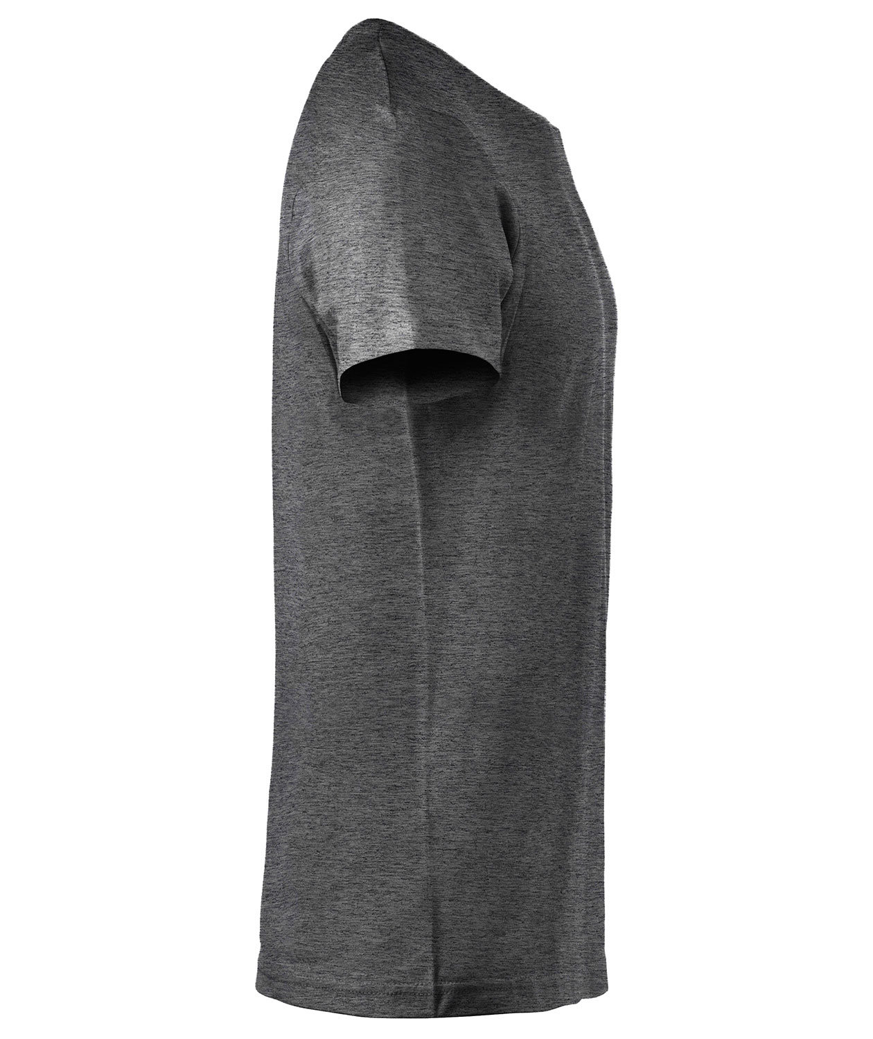 Clique Basic T-shirt, Antracit Melange, large image number 3