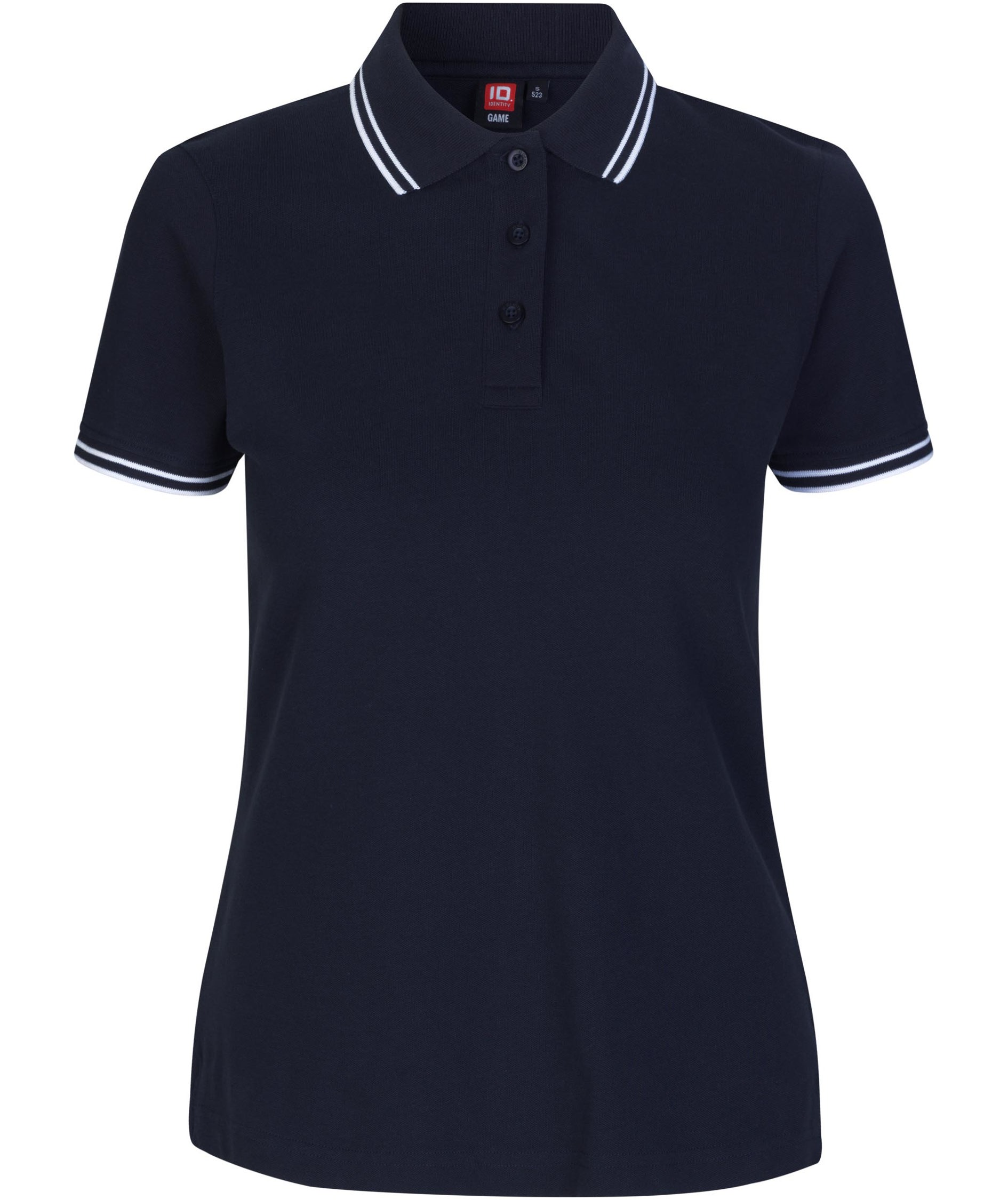 ID stretch dame polo T-shirt, Navy, Navy, swatch