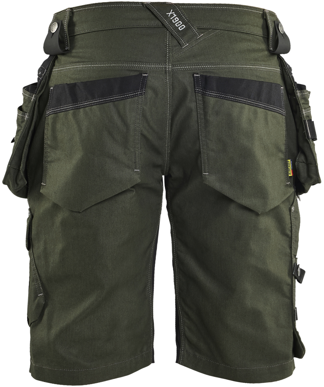 Bl&aring;kl&auml;der Handwerkershorts, Waldgr&uuml;n/Schwarz, large image number 1