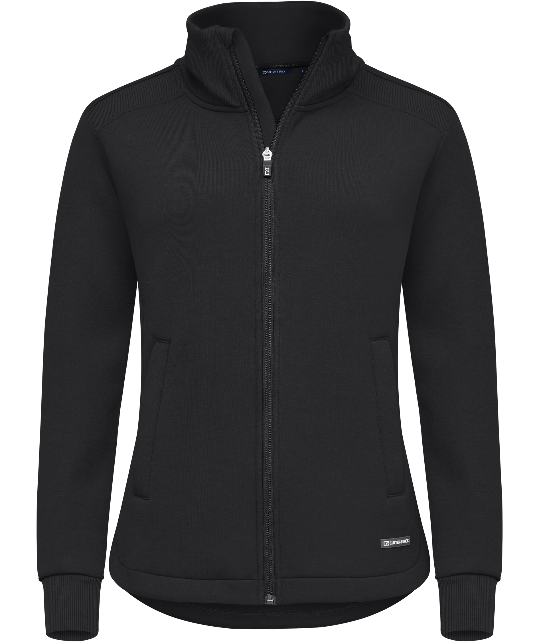 Cutter & Buck Pemberton cardigan dam, Black, Black, swatch