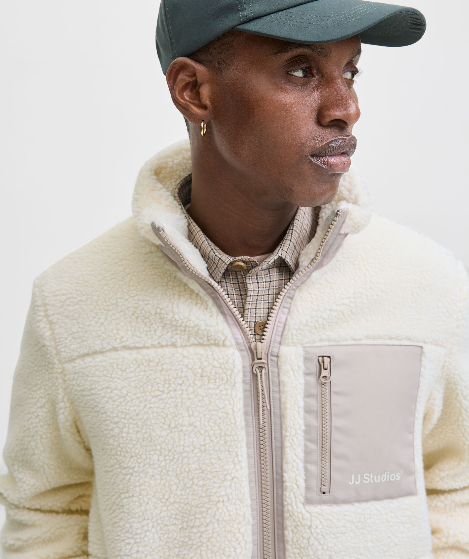 Jack & Jones JJESOHO pile fleece jacket, Atmosphere, large image number 3