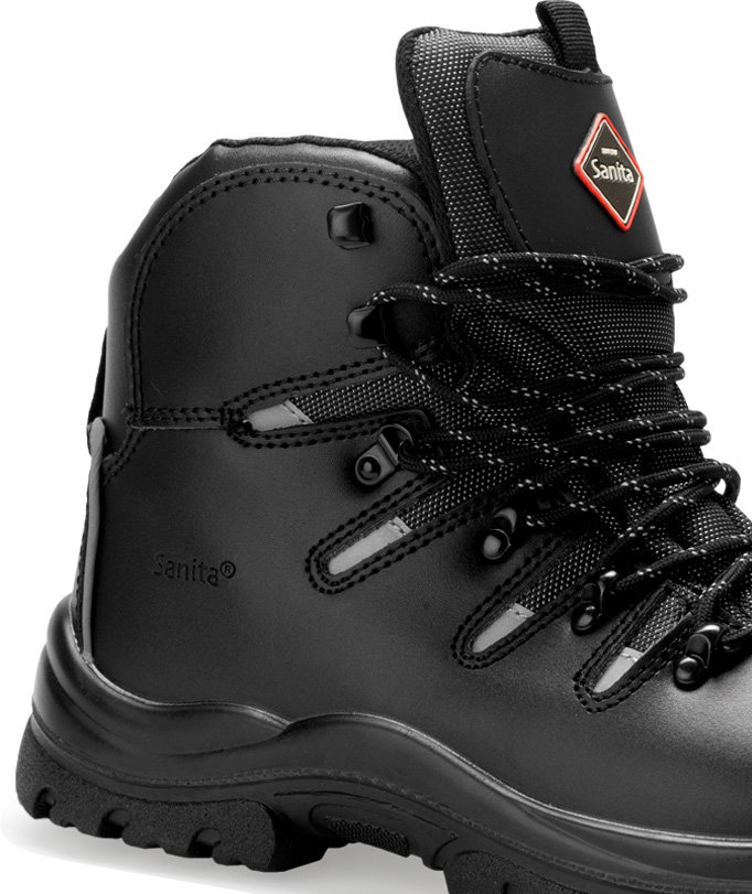 Sanita Fenite safety boots S3, Black, large image number 2