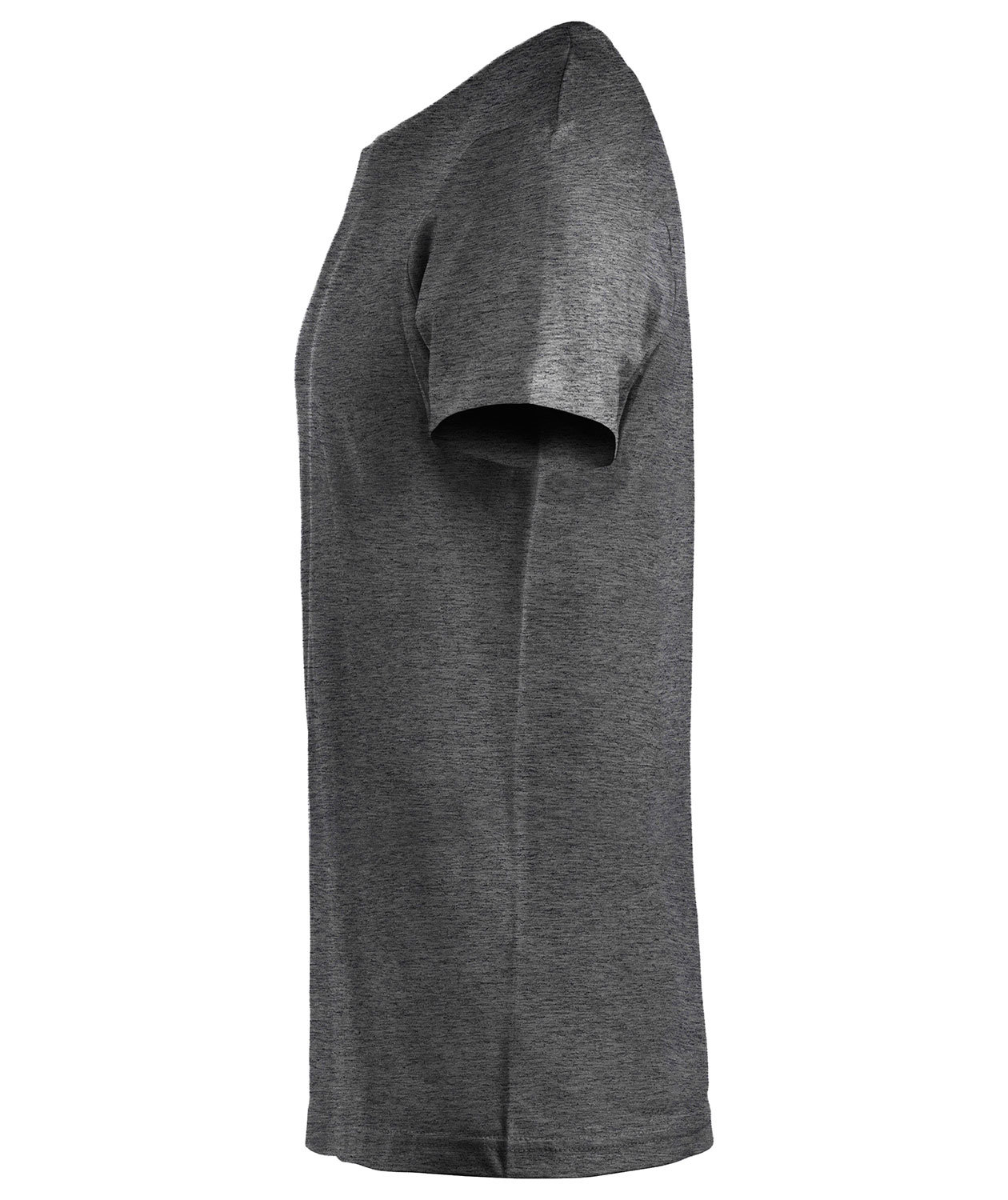 Clique Basic T-shirt, Antracit Melange, large image number 1