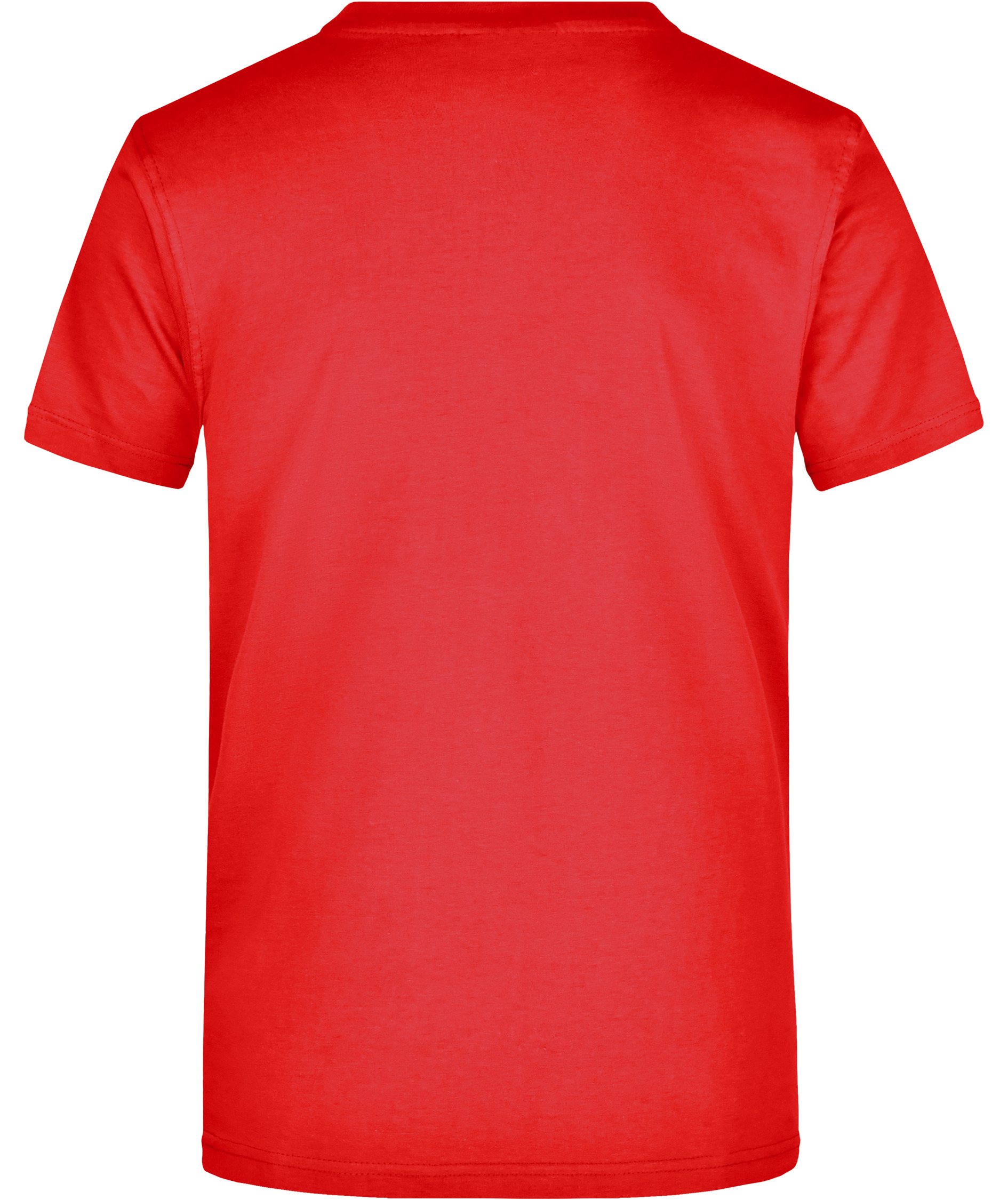 James & Nicholson T-shirt Round-T Heavy, Tomato