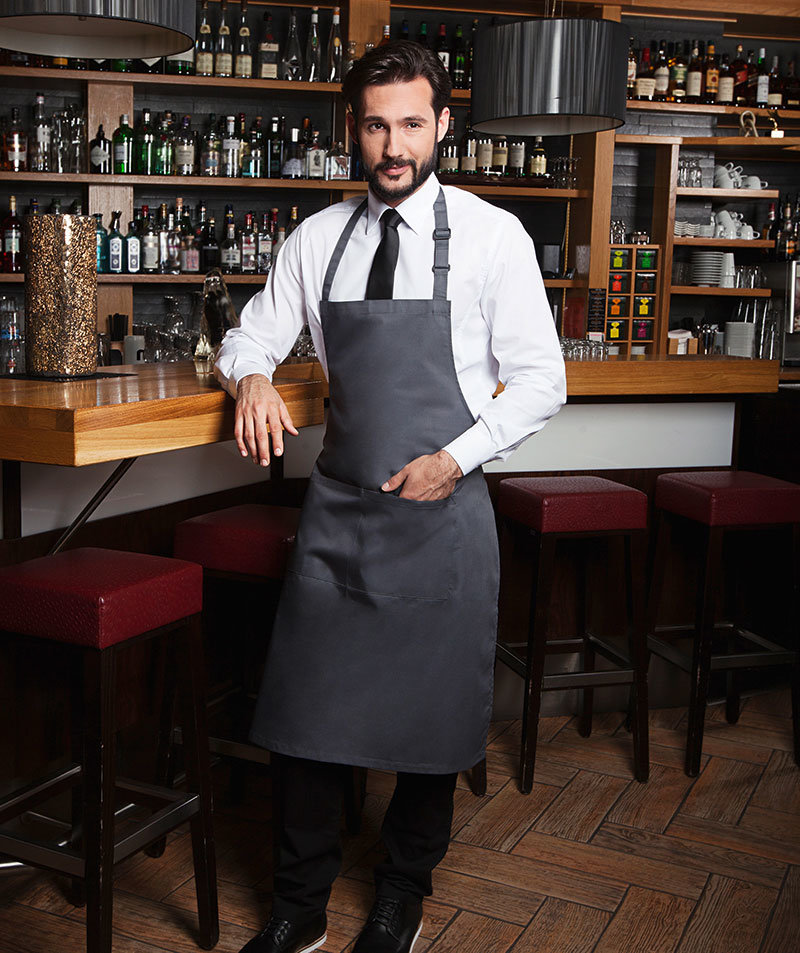 Karlowsky Basic br&ouml;stlappsf&ouml;rkl&auml;de med fickor, Antracitgr&aring;