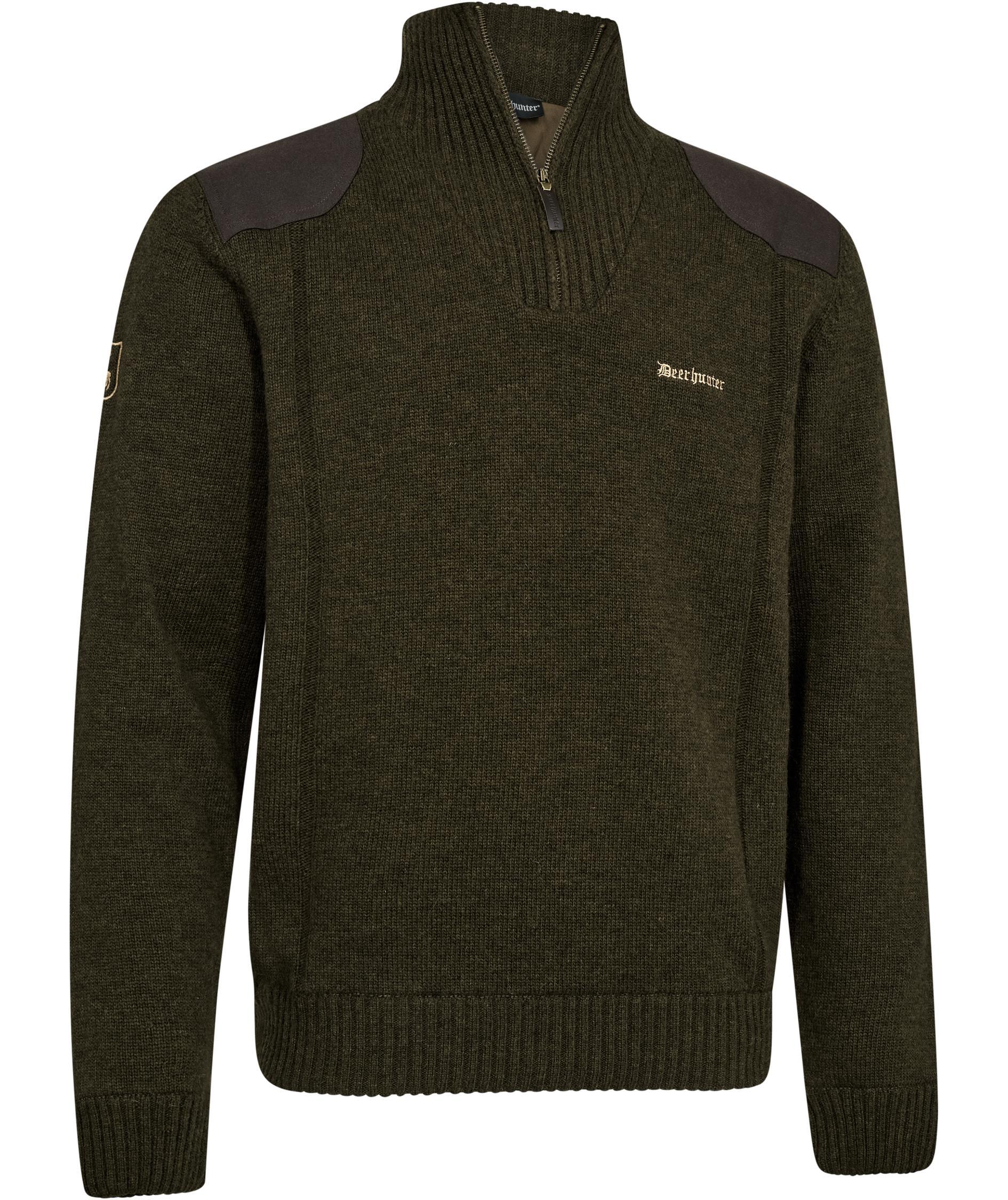 Deerhunter Finley Stormliner&reg; half zip knitted pullover, Woodland Melange, large image number 6