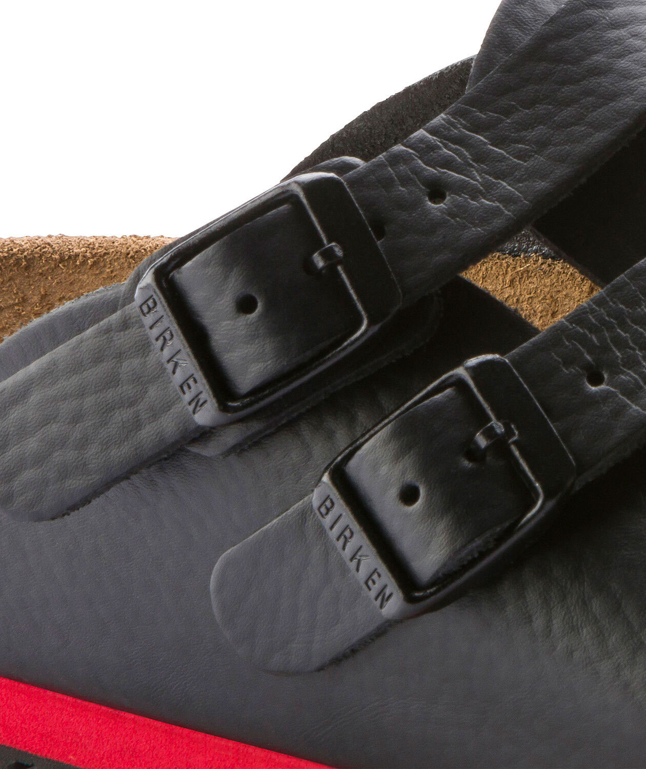 Birkenstock Kay Regular Fit sandaler, Svart/R&ouml;d, large image number 7