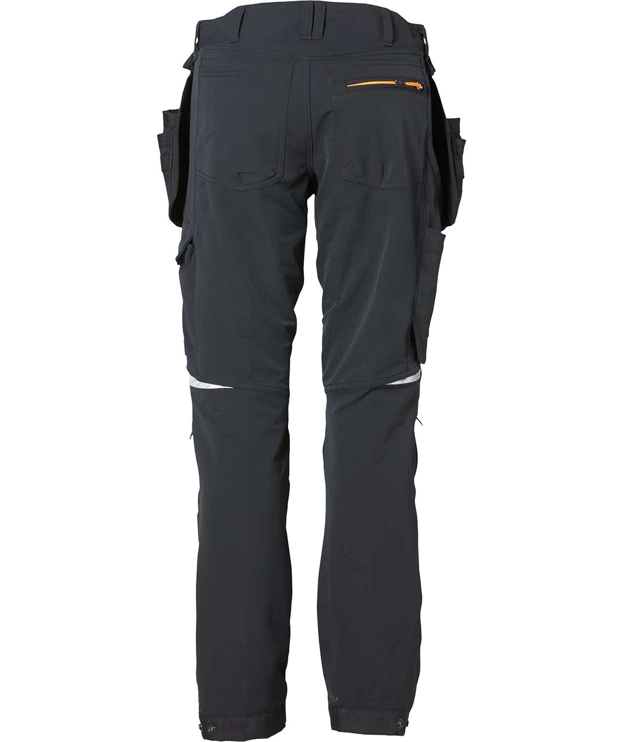 Kansas Evolve h&aring;ndv&aelig;rkerbukser Full stretch, Sort, large image number 5