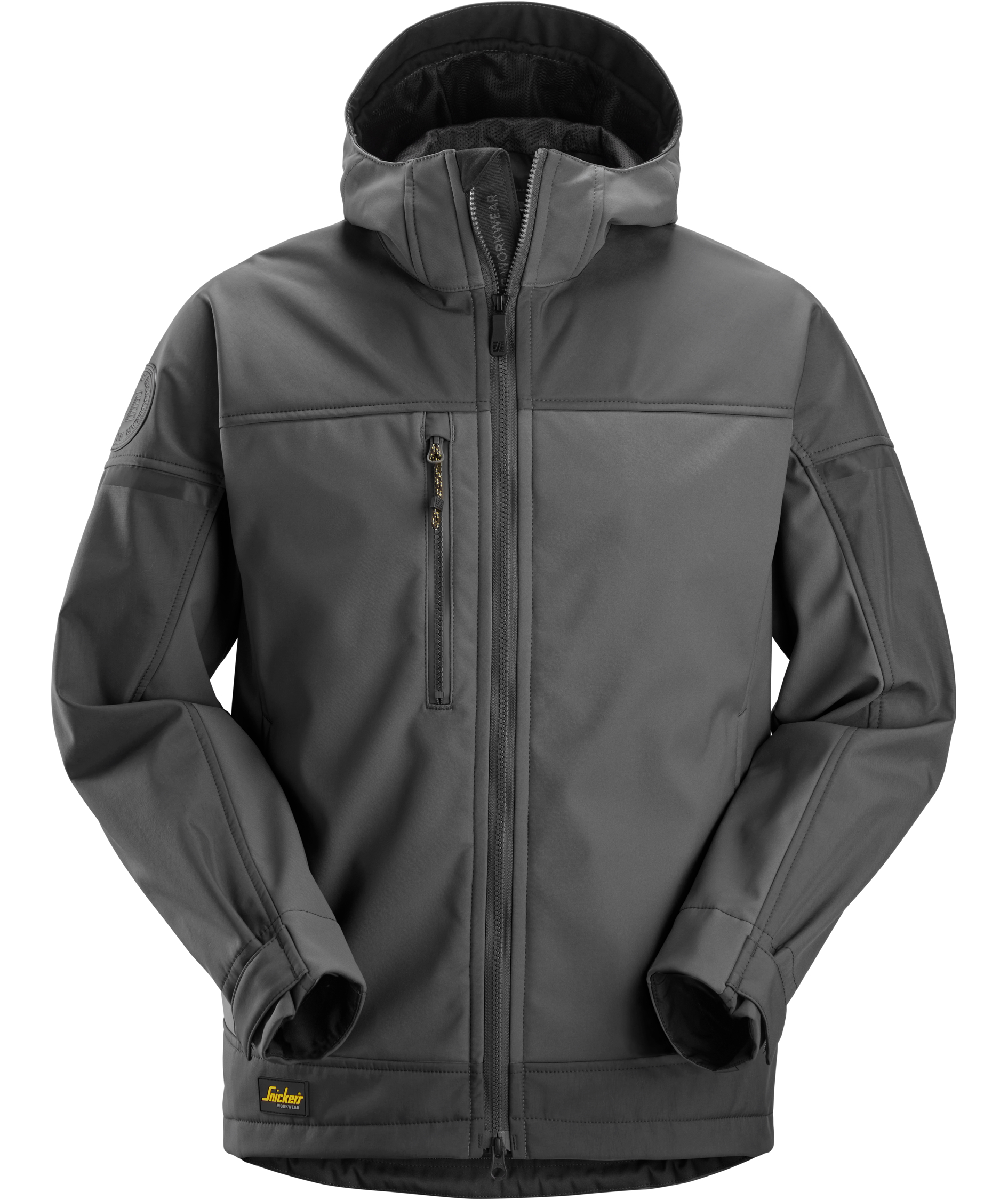 Snickers AllroundWork softshelljakke 1226, Steel Grey/Dark Steel Grey, Steel Grey/Dark Steel Grey, swatch