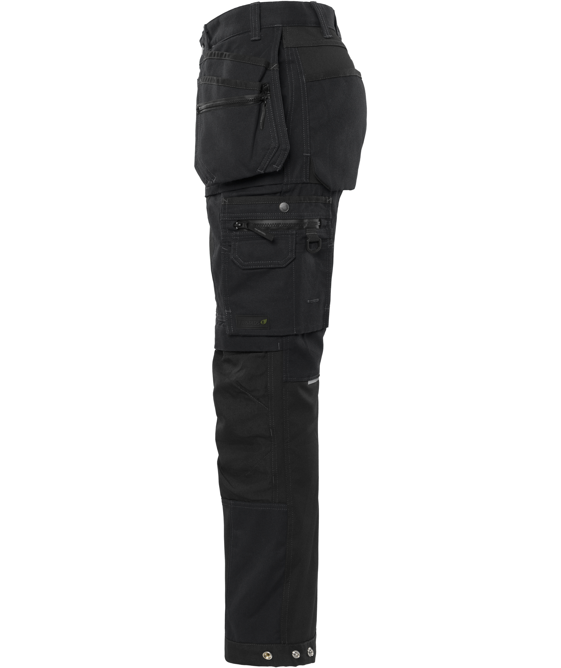 Fristads Green craftsman trousers 2530 GCYD, Black, large image number 6