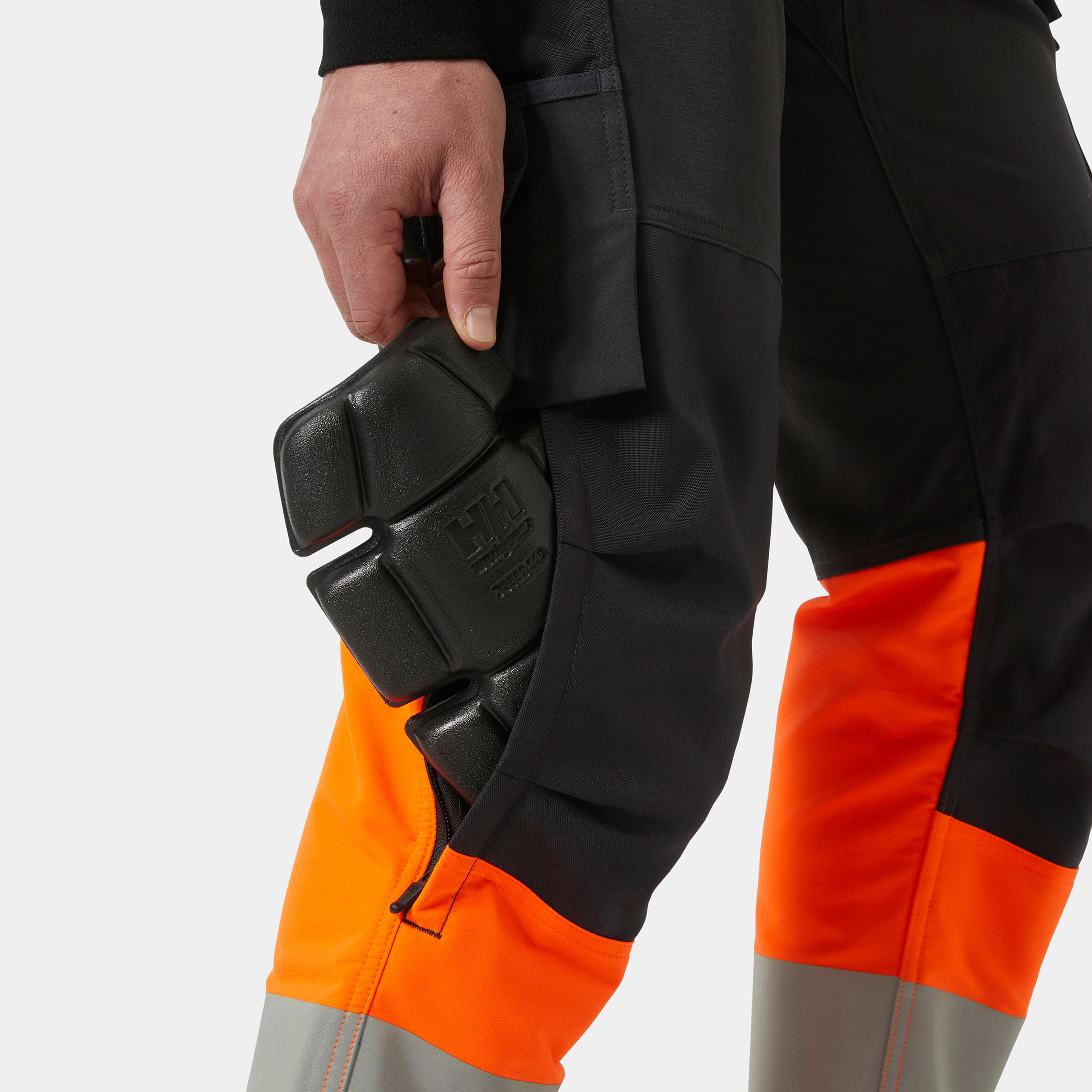 Helly Hansen Alna 4X Connect&trade; arbejdsbukser full stretch, Hi-vis Orange/Ebony, large image number 7