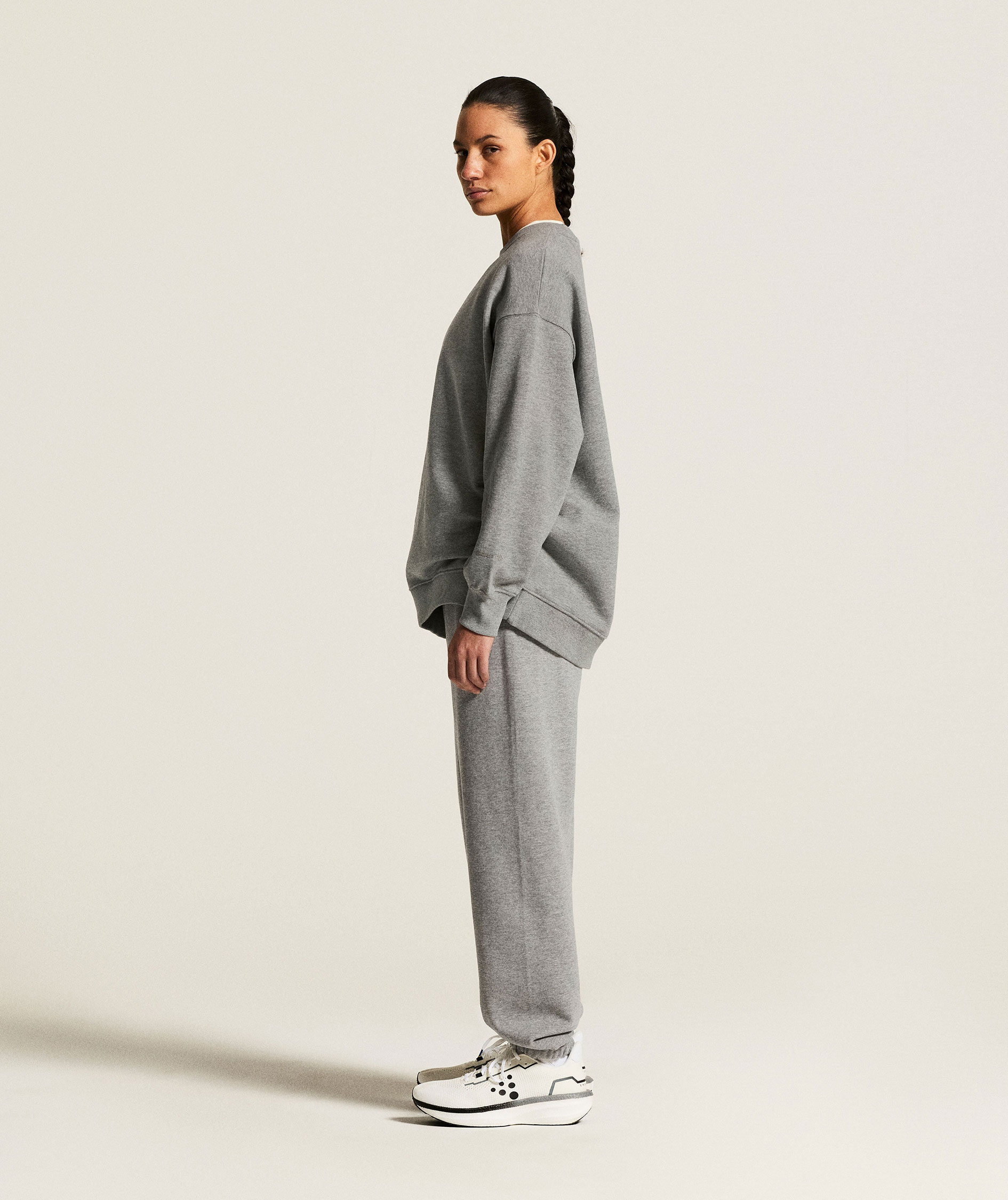 Craft Frequent dame joggebukse, Grey melange, large image number 7
