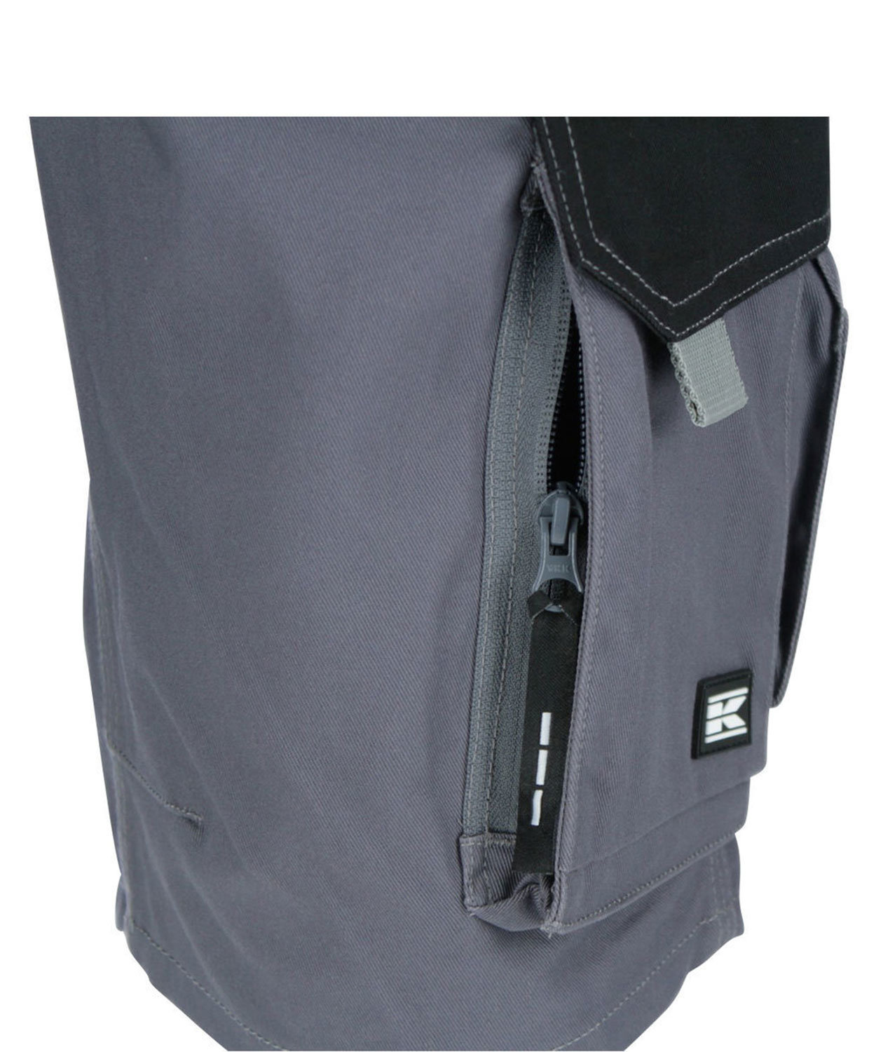 Kramp Original shorts, Grey/Black, large image number 2