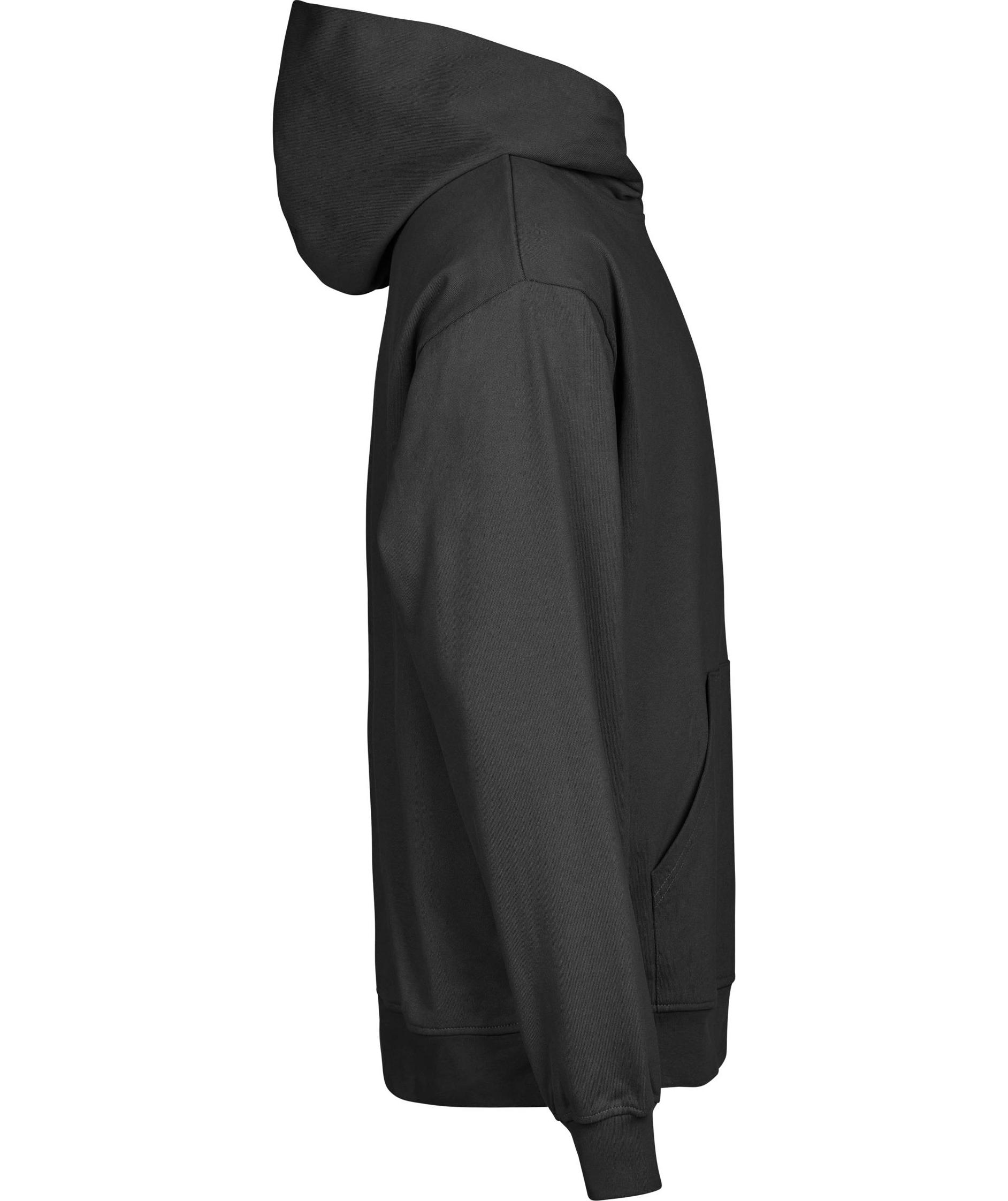 Tee Jays UNLABELED Heavy Loose fit h&aelig;ttetr&oslash;je, Black, large image number 2