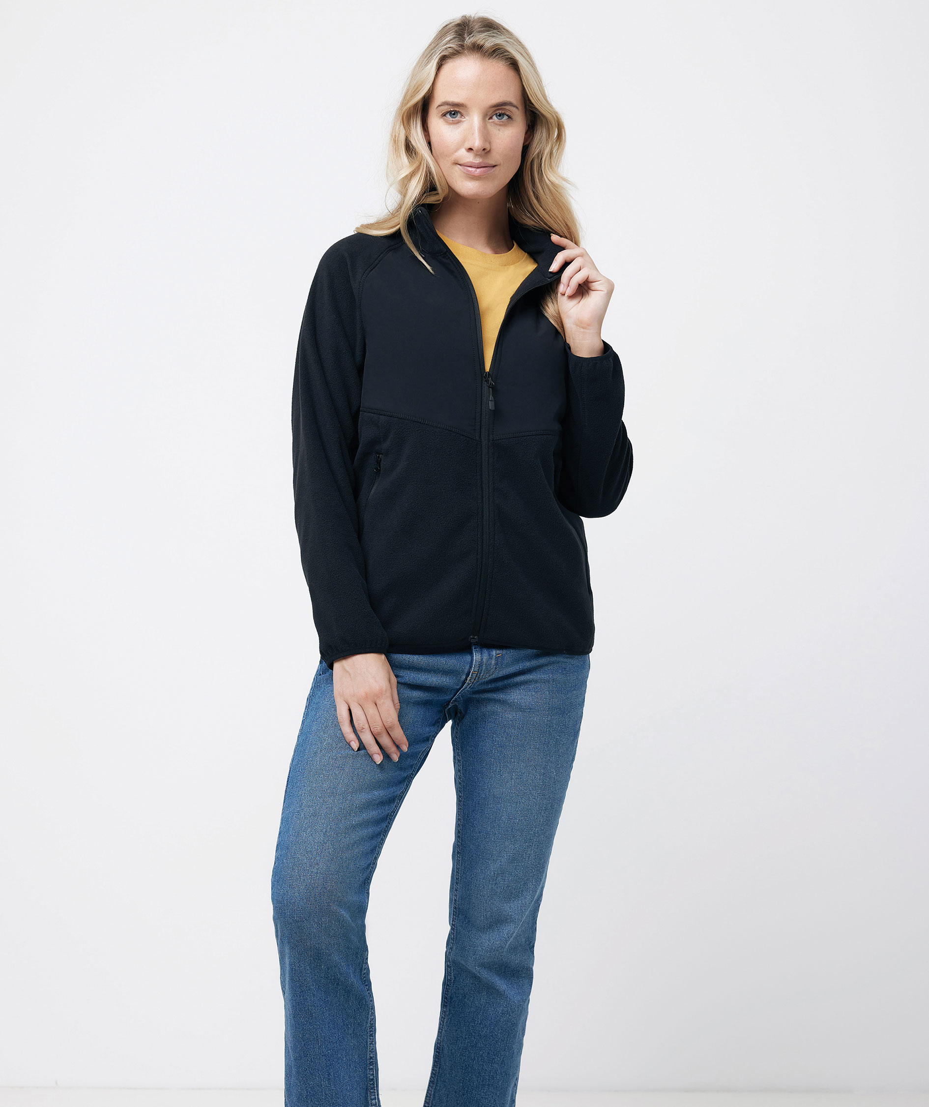 Iqoniq Talung fleece sweater, Black, large image number 9