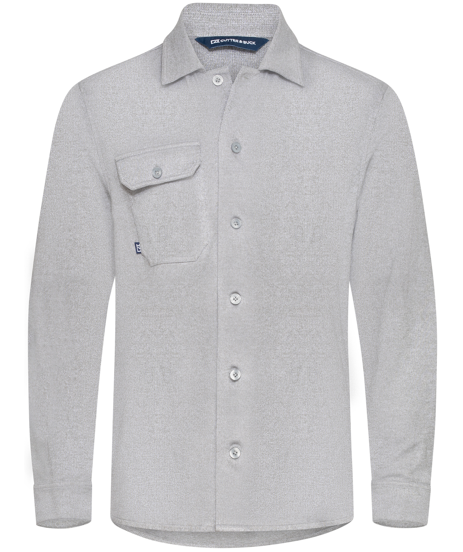 Cutter & Buck Advantage Leisure skjorta, Grey melange