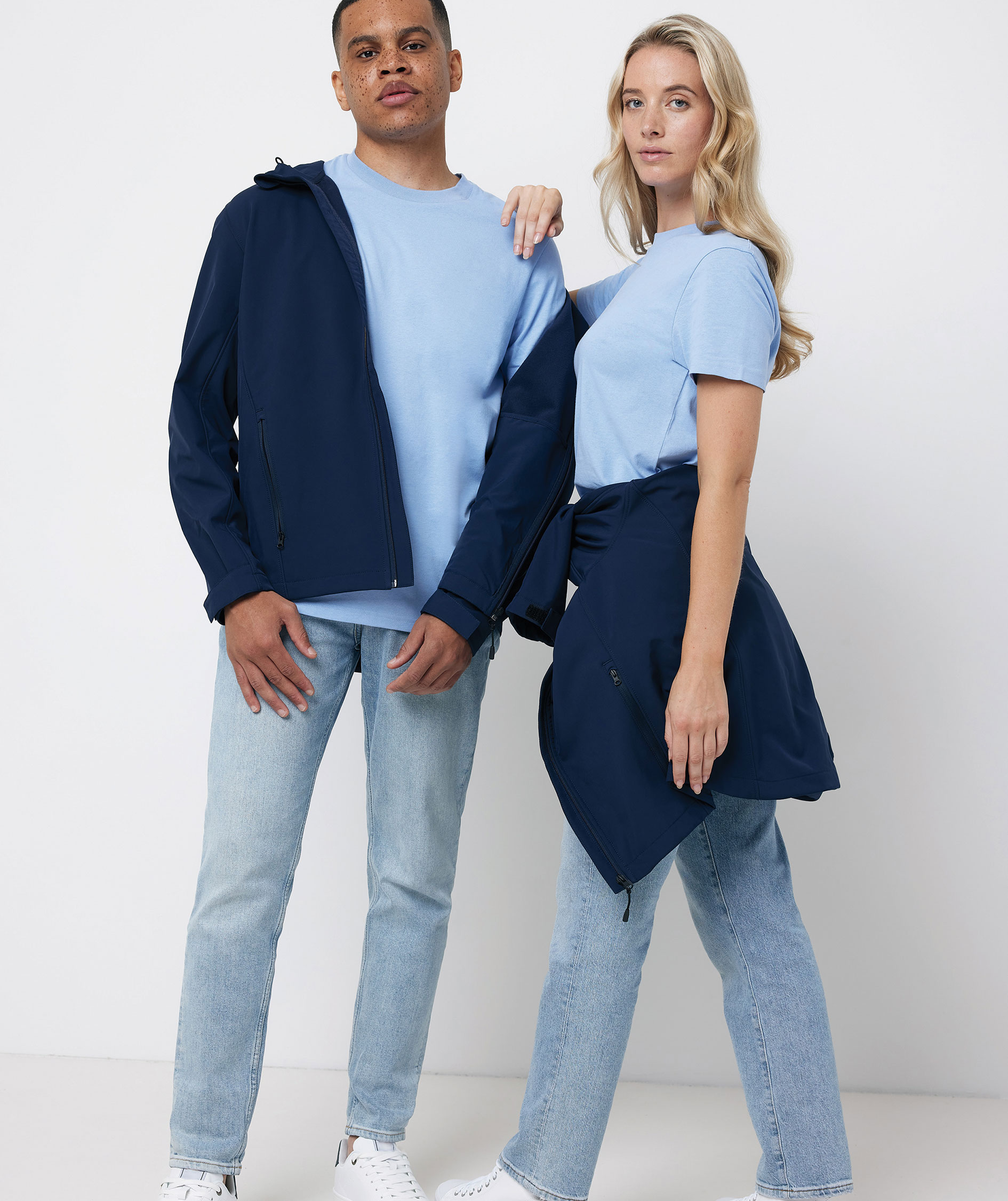 Iqoniq Makalu softshell jacket, Marine, large image number 9