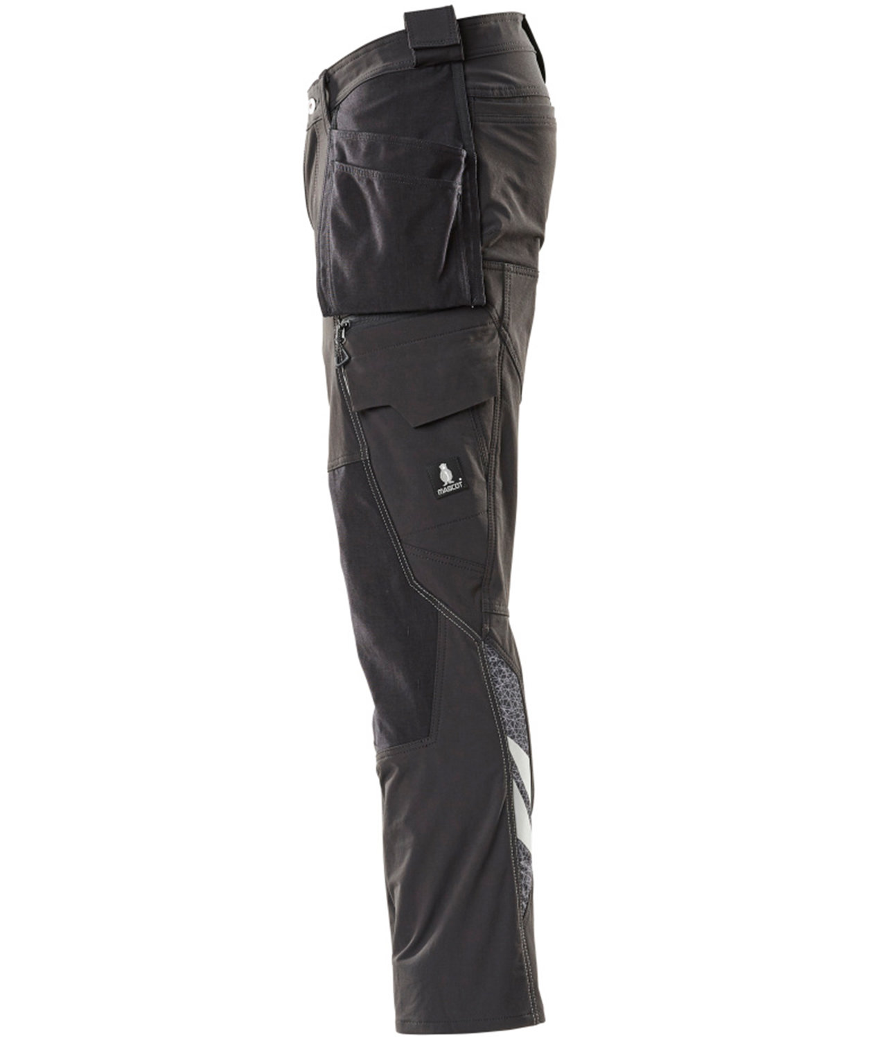 Mascot Accelerate craftsman trousers full stretch, Black, large image number 3