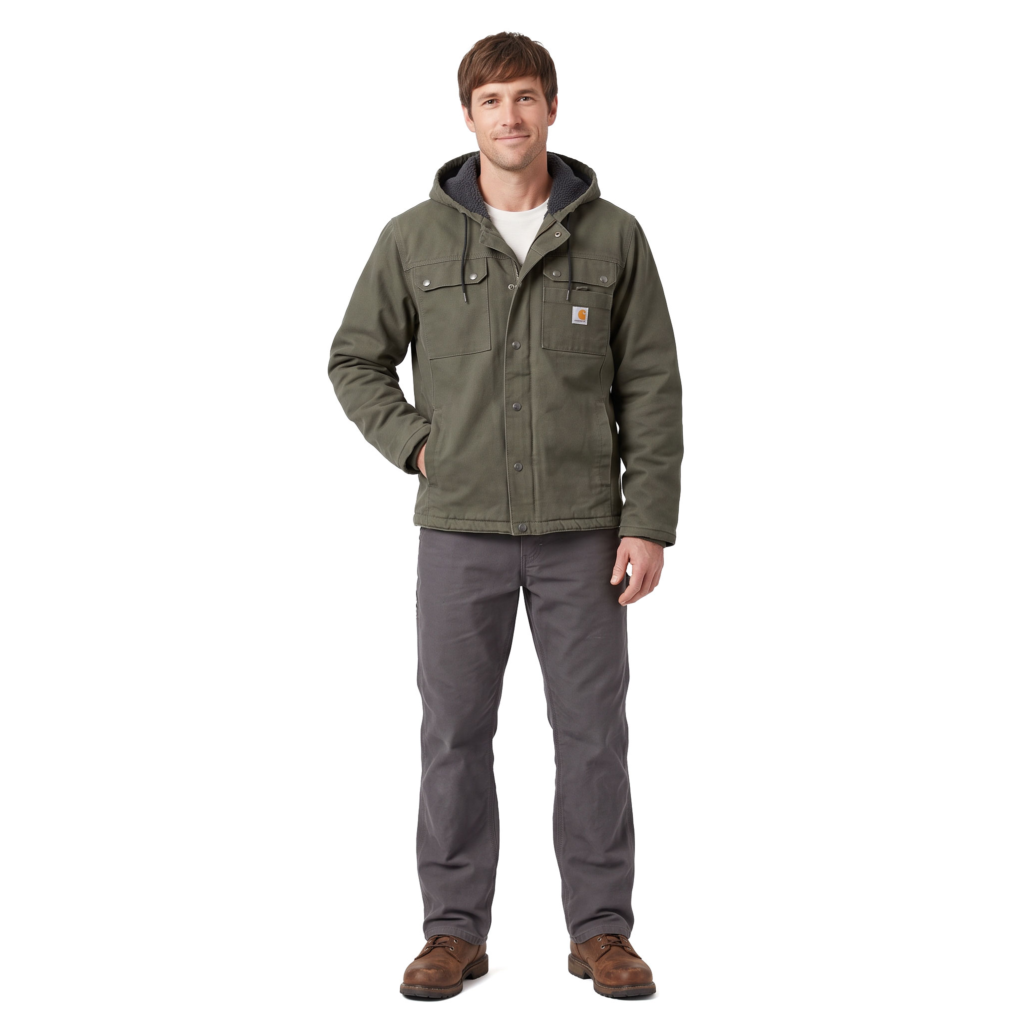 Carhartt Bartlett jakke, Moss, large image number 2