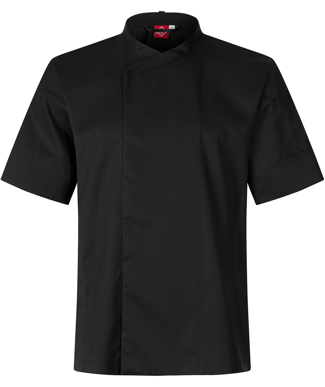 Segers kokkejakke stretch, Svart