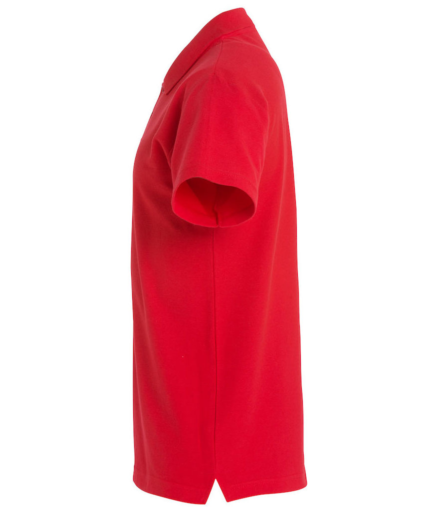 Clique Basic Polo T-shirt till barn, R&ouml;d, large image number 3