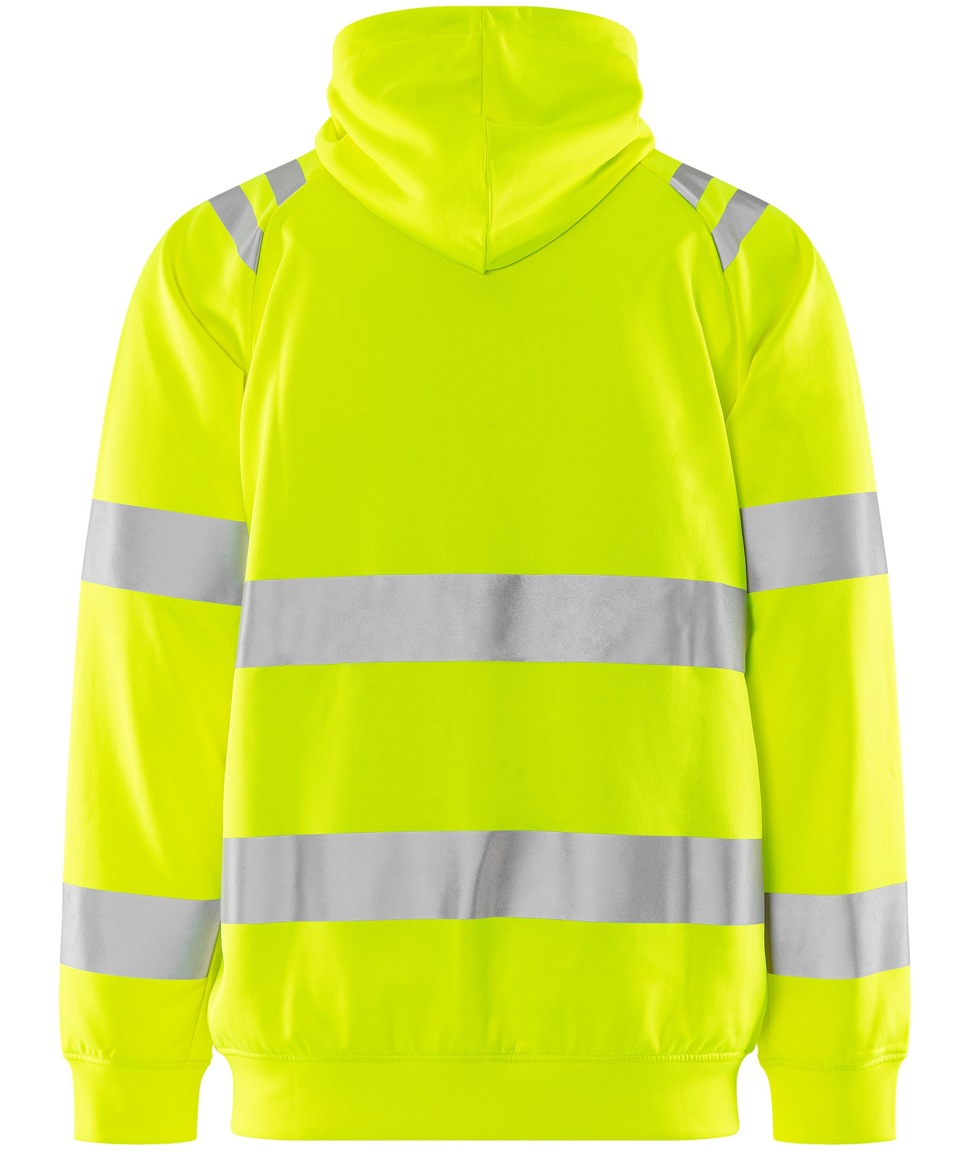 Fristads Green hoodie med dragkedja 7865 GPSW, Varsel Gul, large image number 2