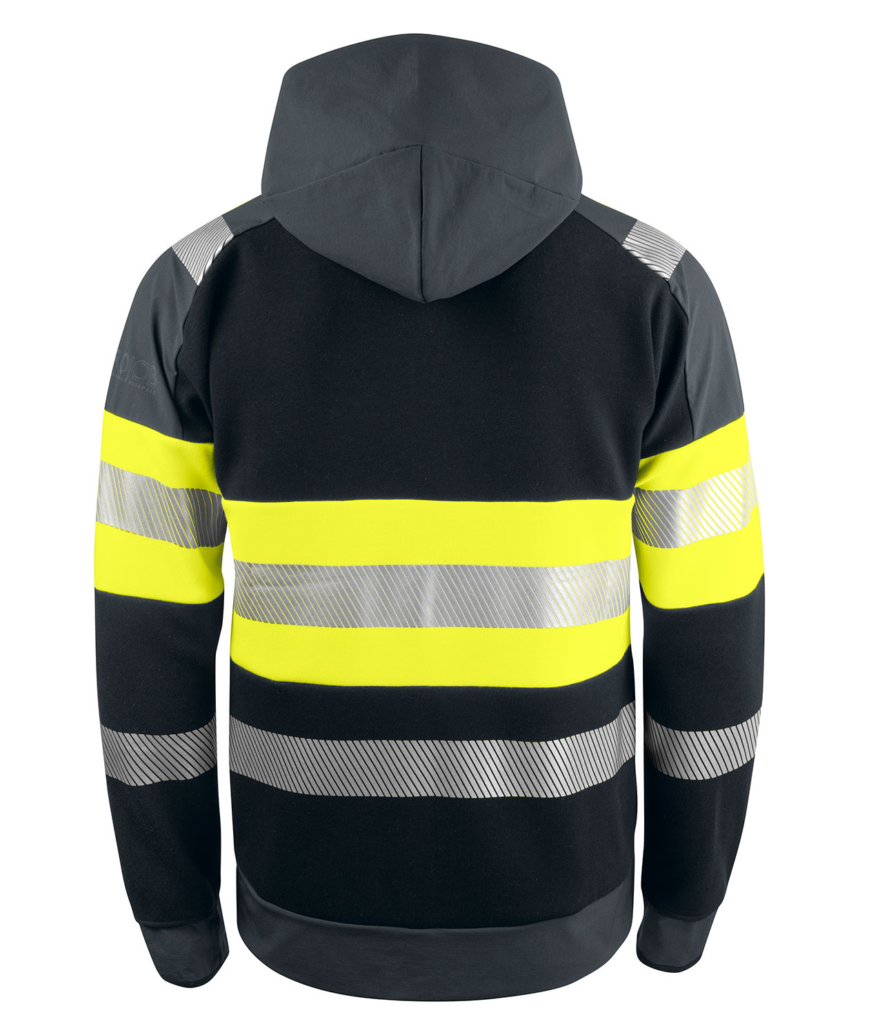 ProJob Hoodie 6122, Hi-vis Gelb/Schwarz