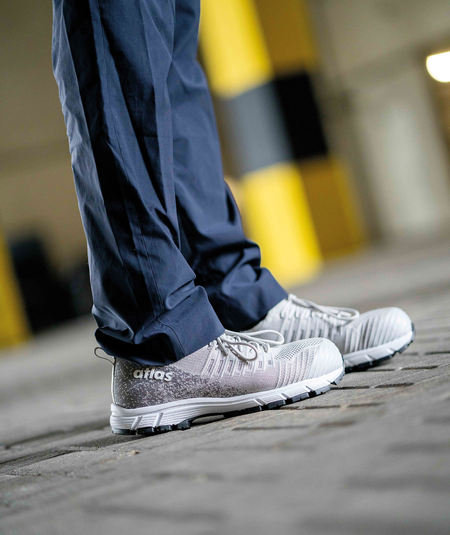 Atlas Fast 10 Sicherheitsschuhe S1P, Platinum, large image number 4