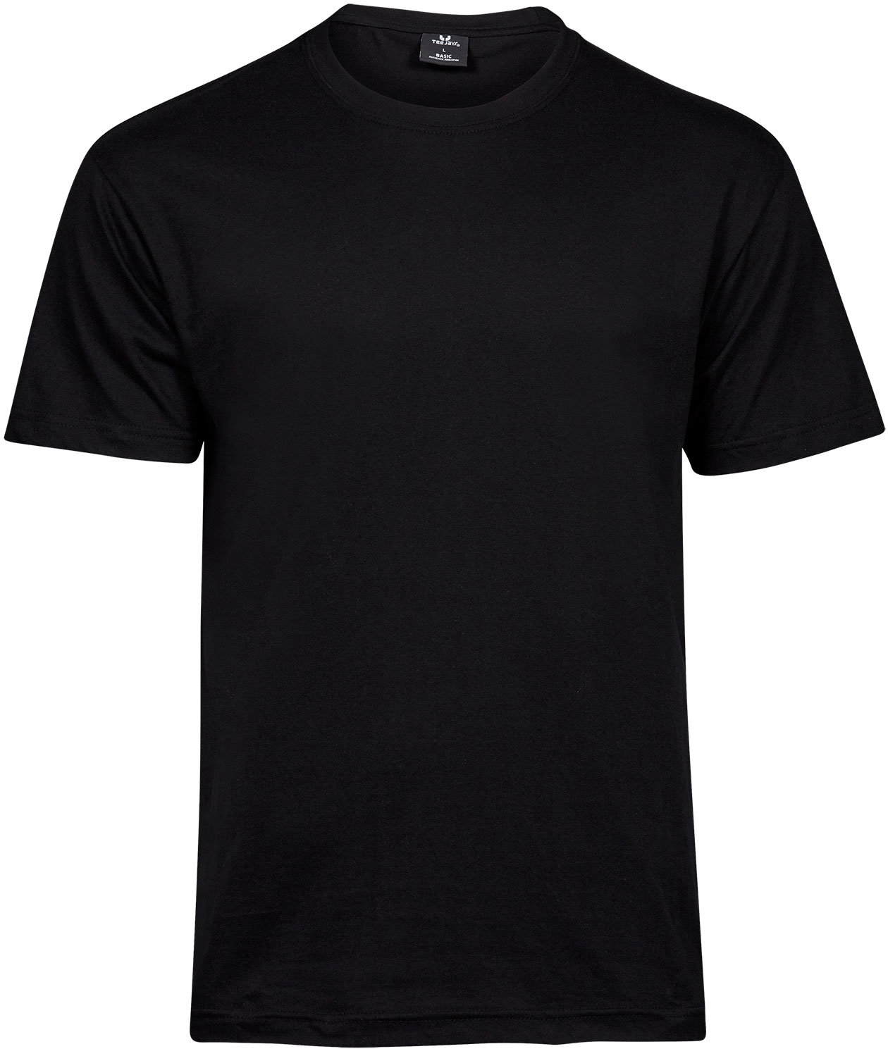 Tee Jays basic T-shirt, Svart